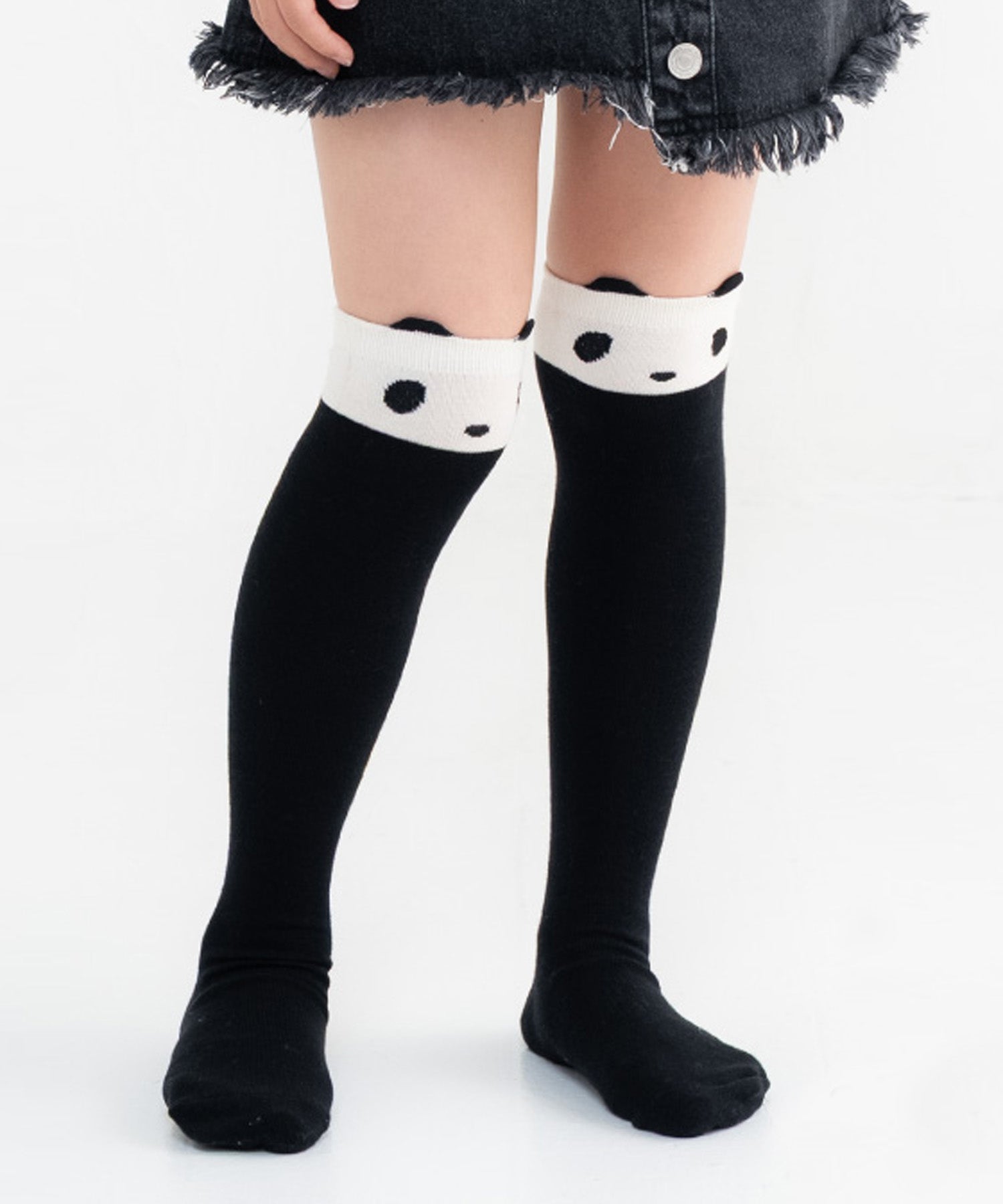 1P】パンダ ニーハイソックス – すきま商店