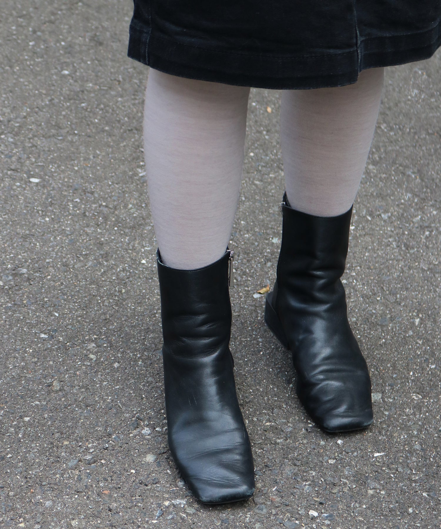 【1P】メリノウールを使ったなめらかベタ編みタイツ