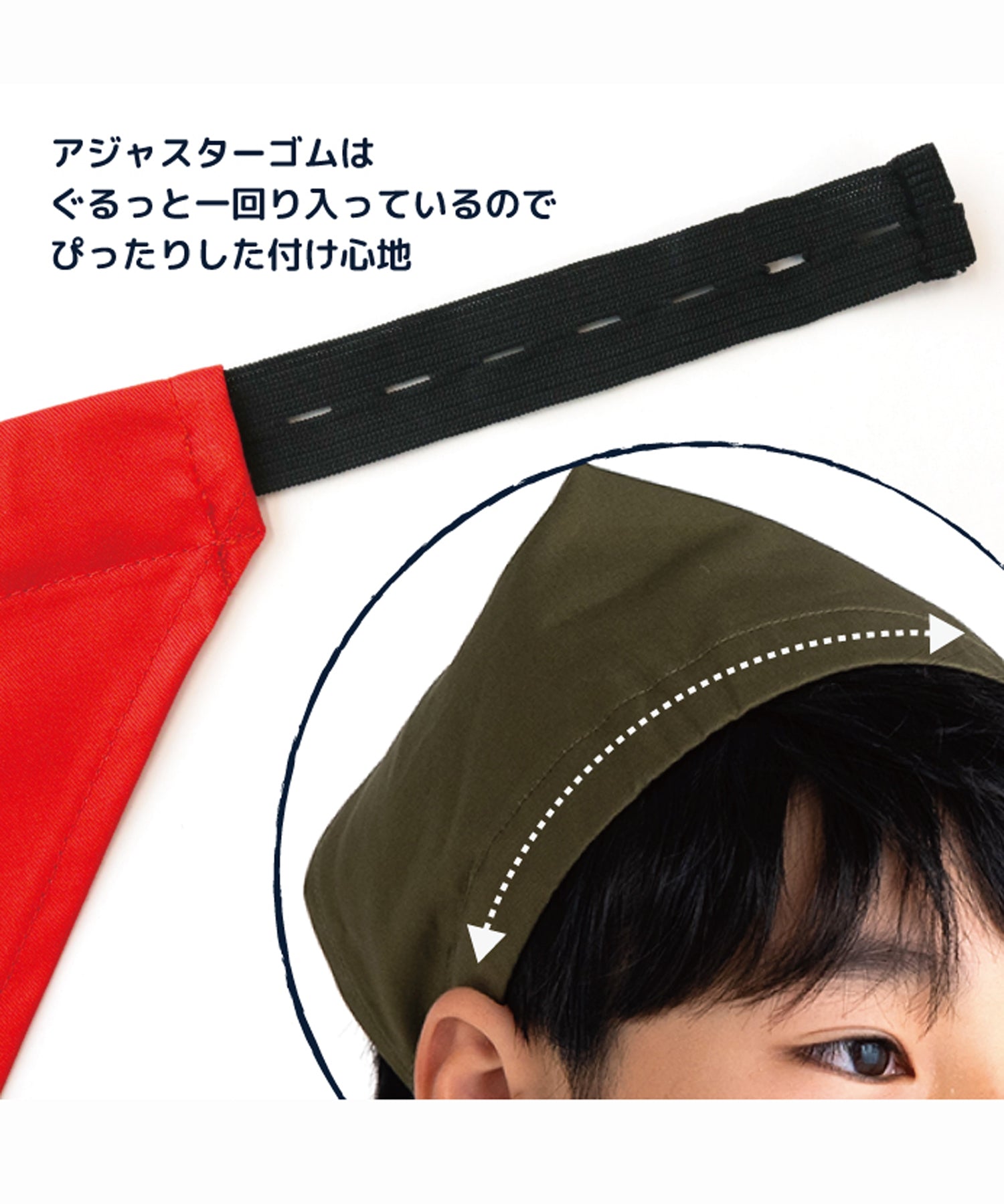 エプロン＆三角巾セット