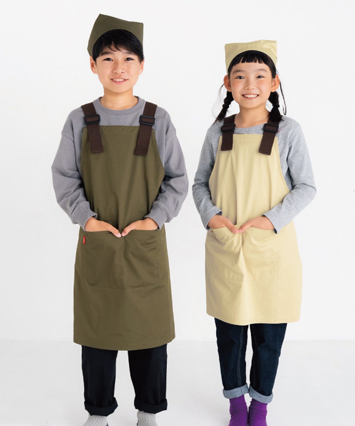 エプロン＆三角巾セット