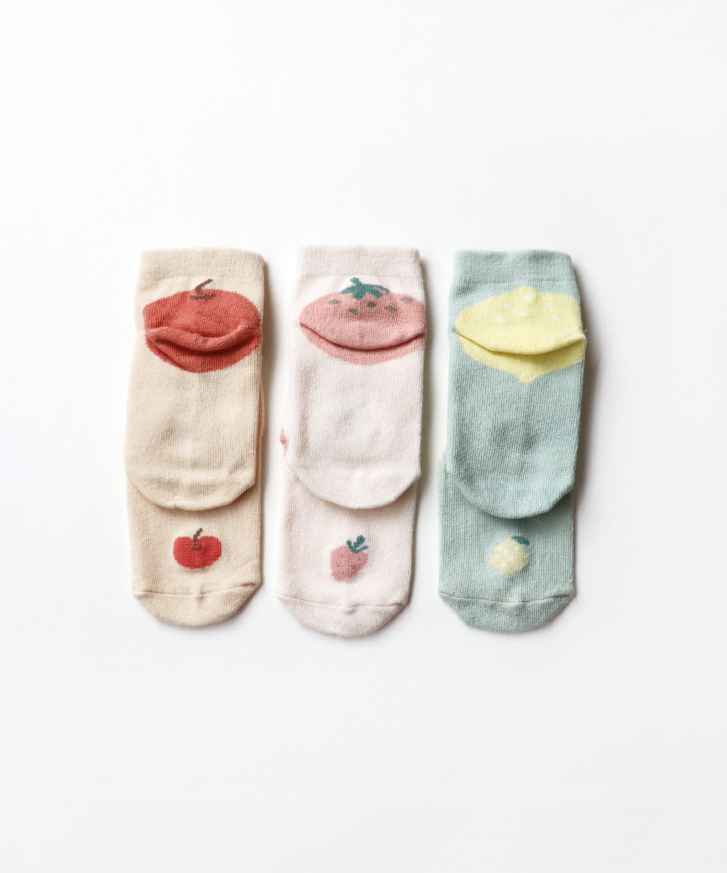 【3足組】フルーツ 園児ソックス