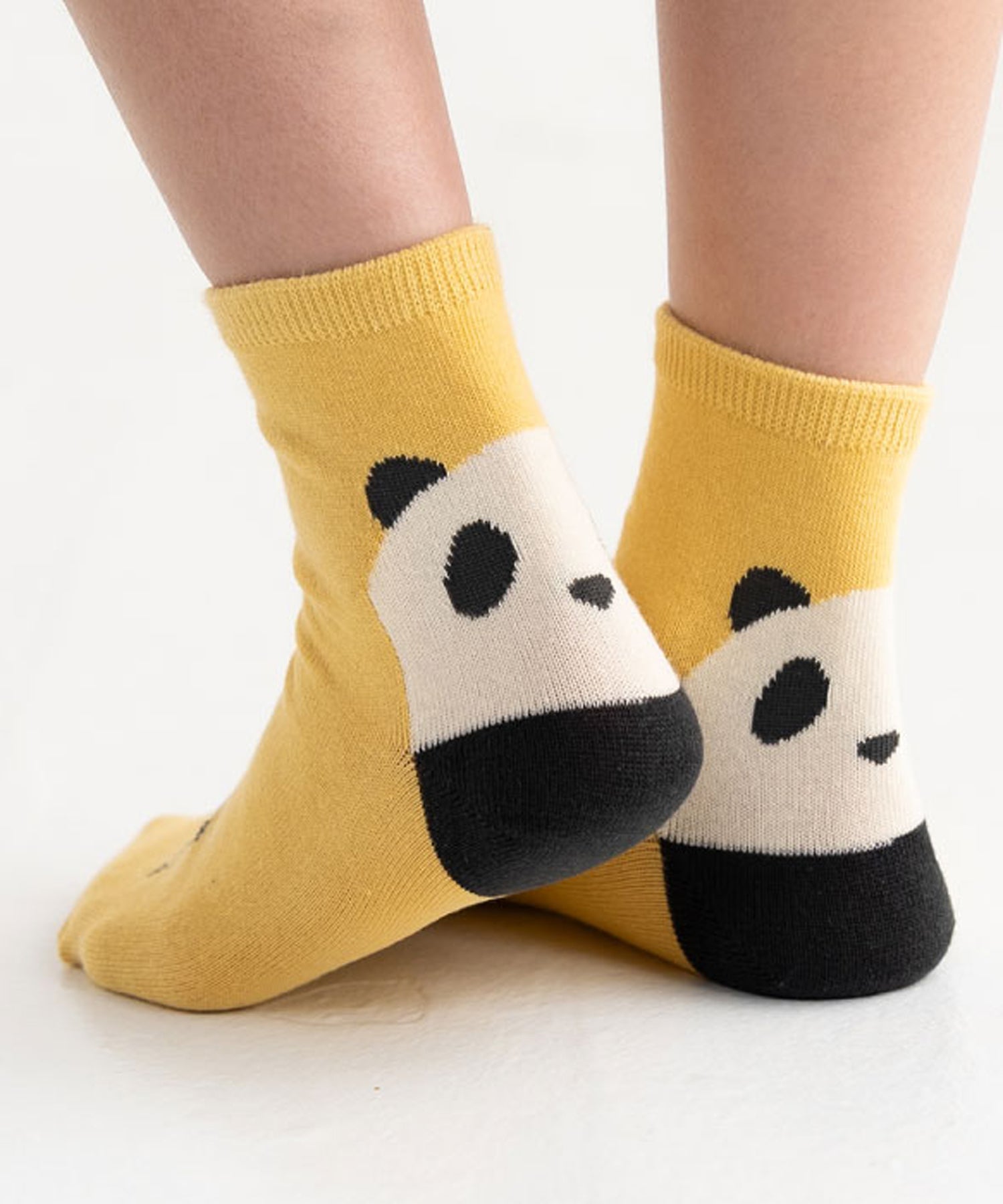 【3足組】パンダ キッズ ショートソックス