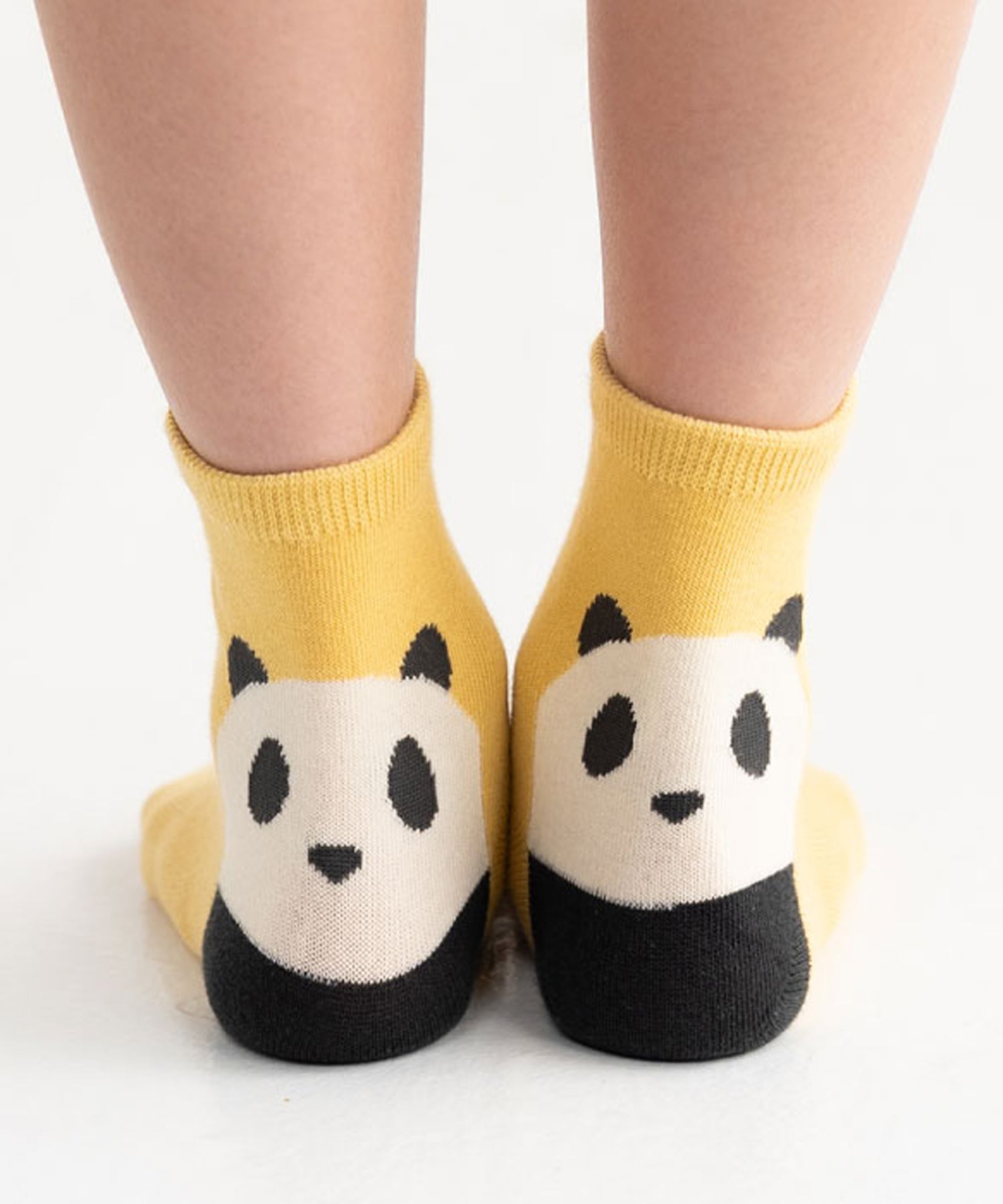 【3足組】パンダ キッズ ショートソックス