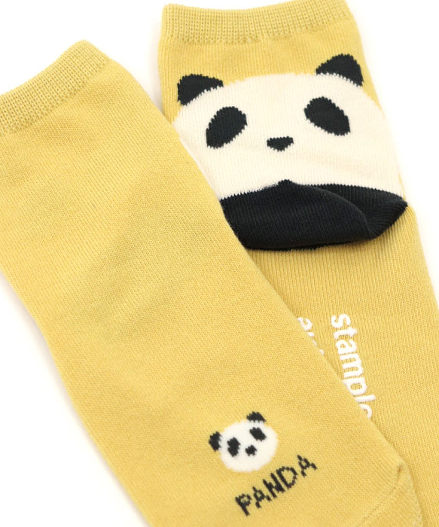 【3足組】パンダ キッズ ショートソックス
