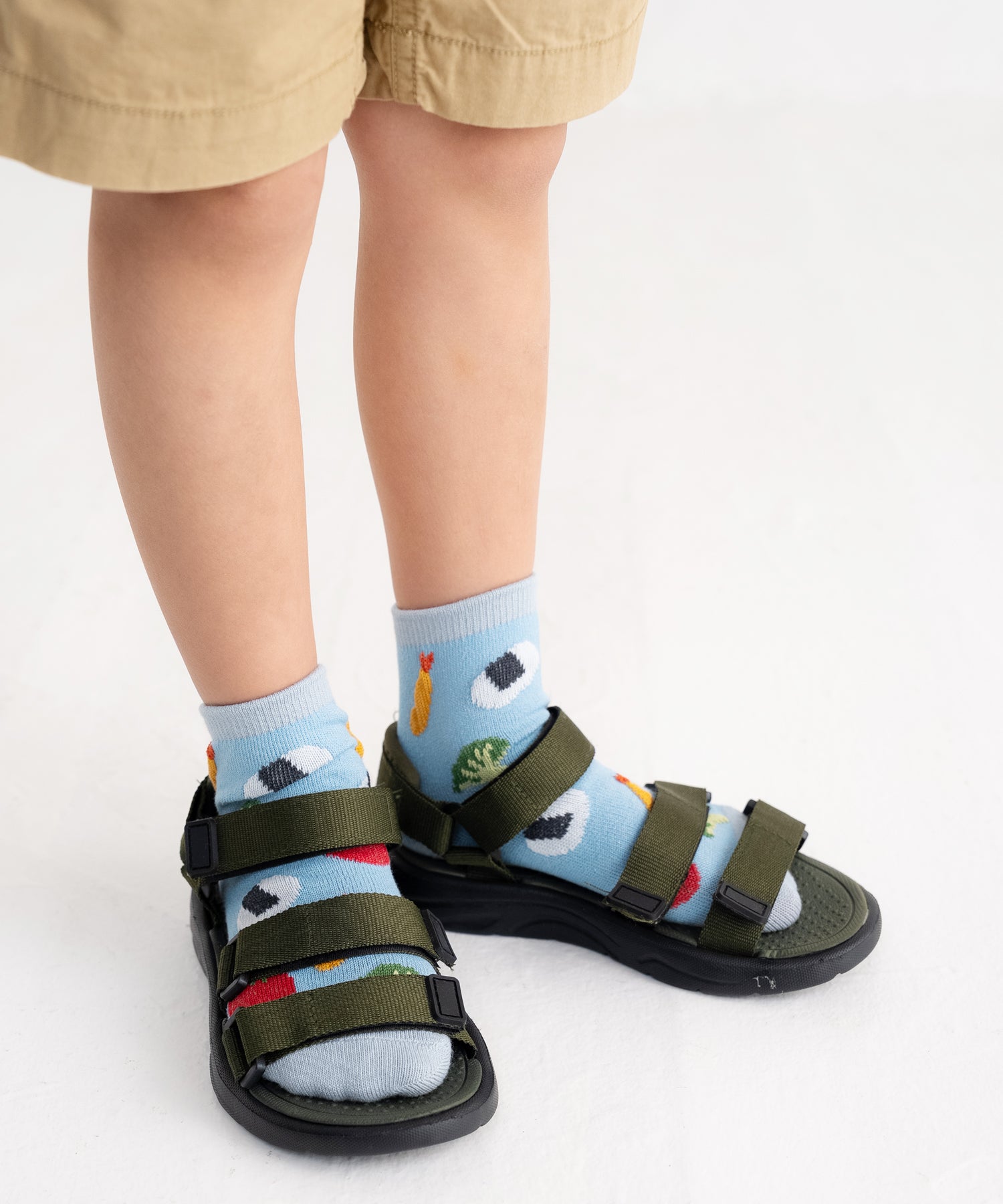 【3足組】お弁当 キッズ ショートソックス