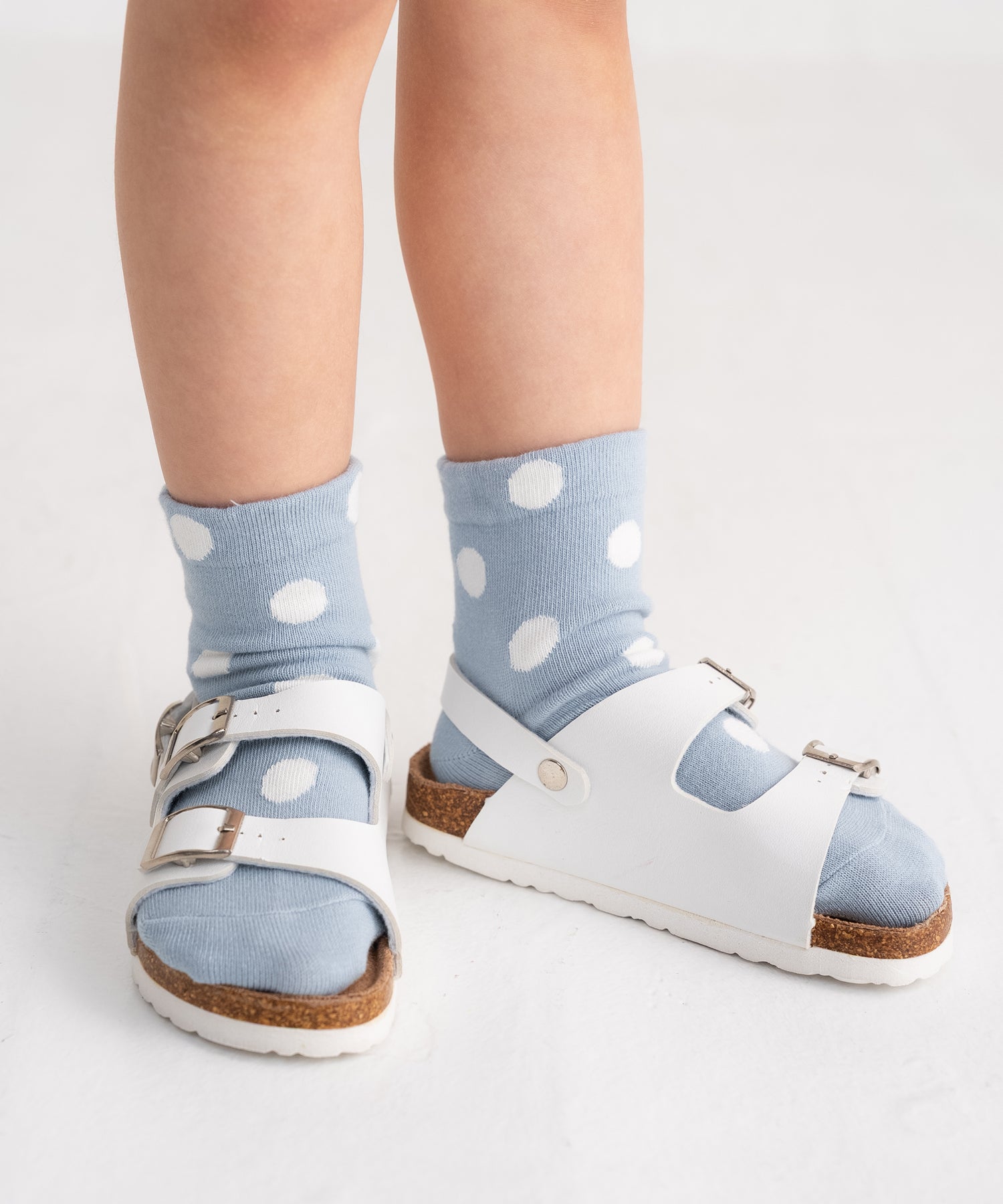 【3足組】スタンダードドット キッズ ショートソックス