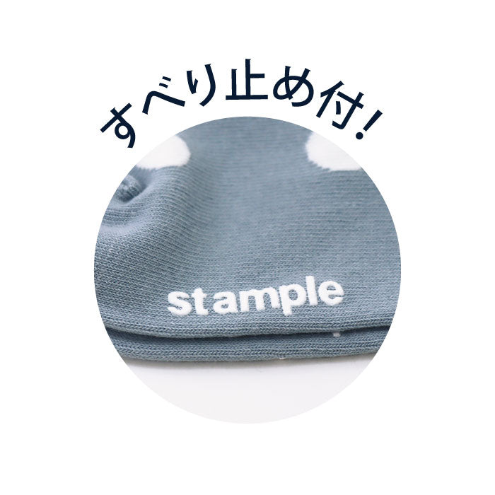 【3足組】スタンダードドット キッズ ショートソックス