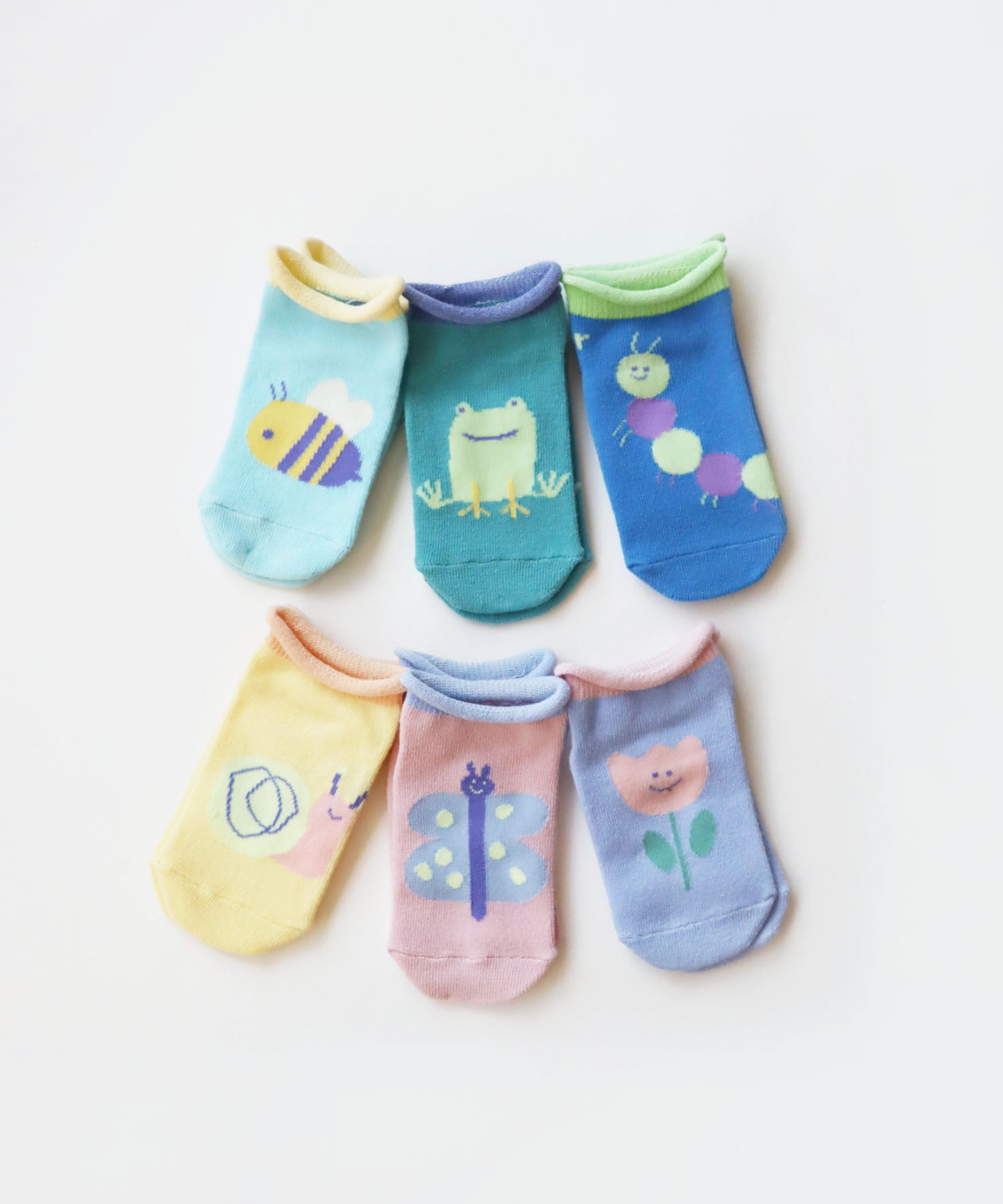 【3足組】おさんぽ 園児アンクルソックス