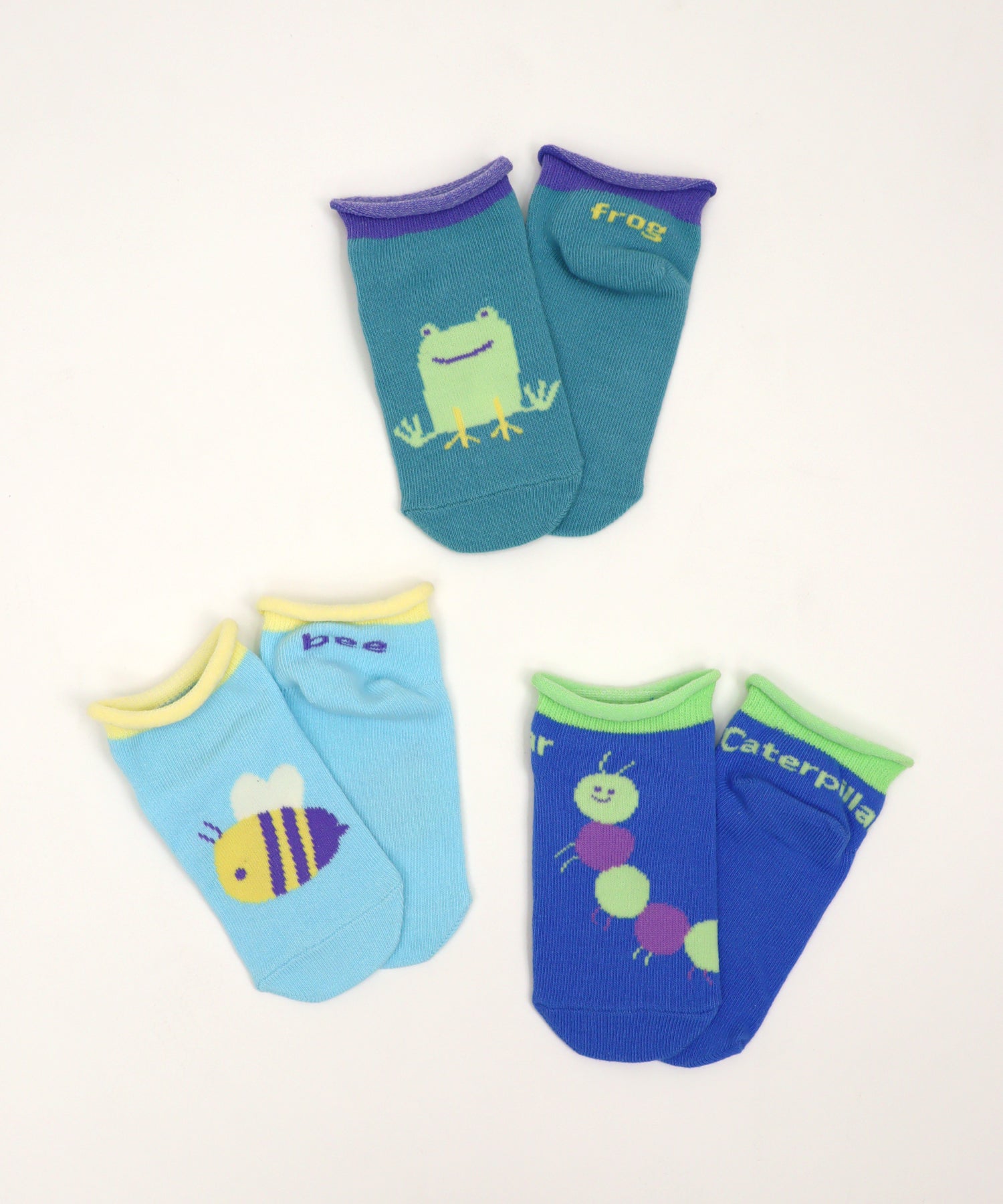 【3足組】おさんぽ 園児アンクルソックス