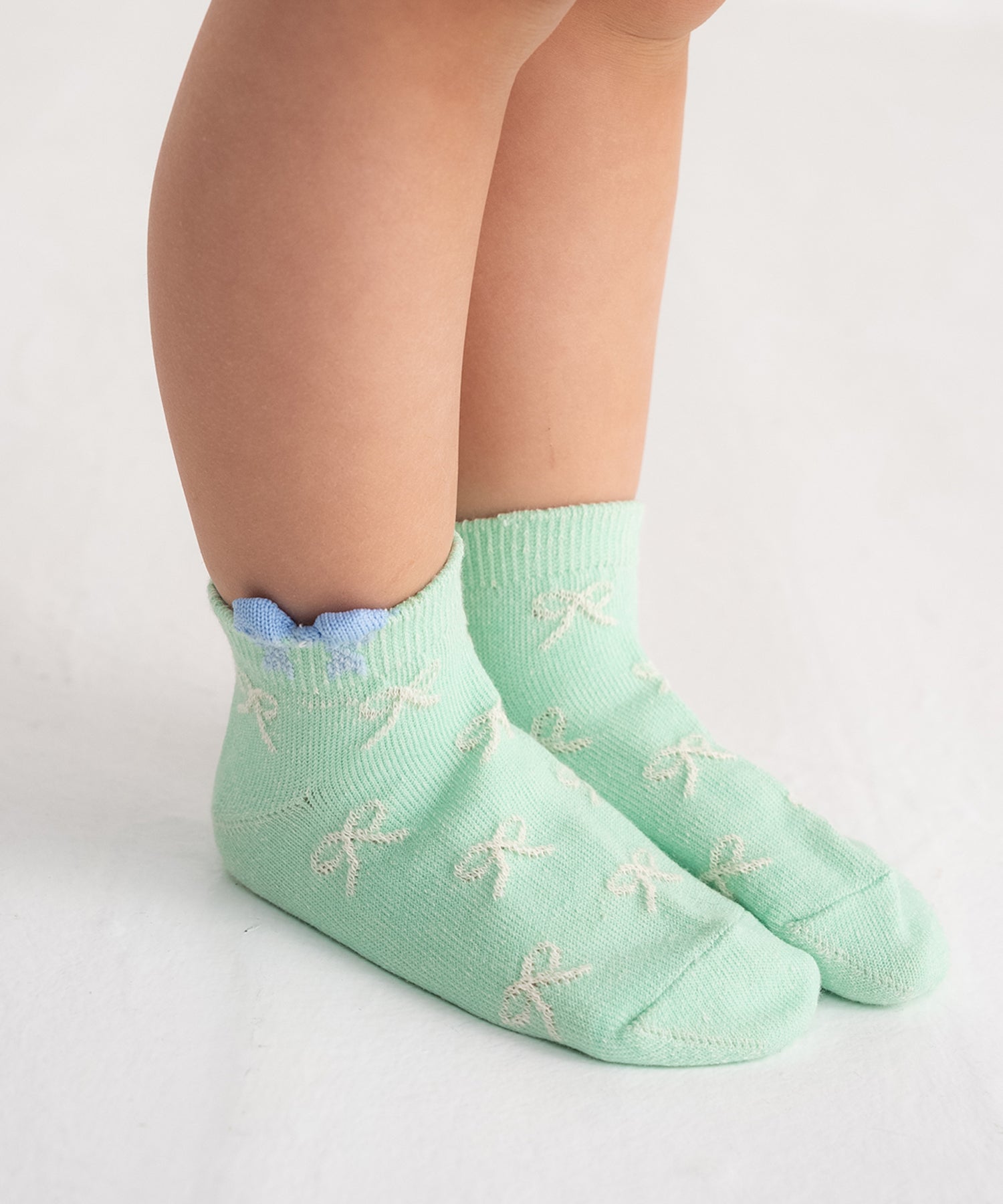 【3足組】ガールズモチーフ キッズ アンクルソックス