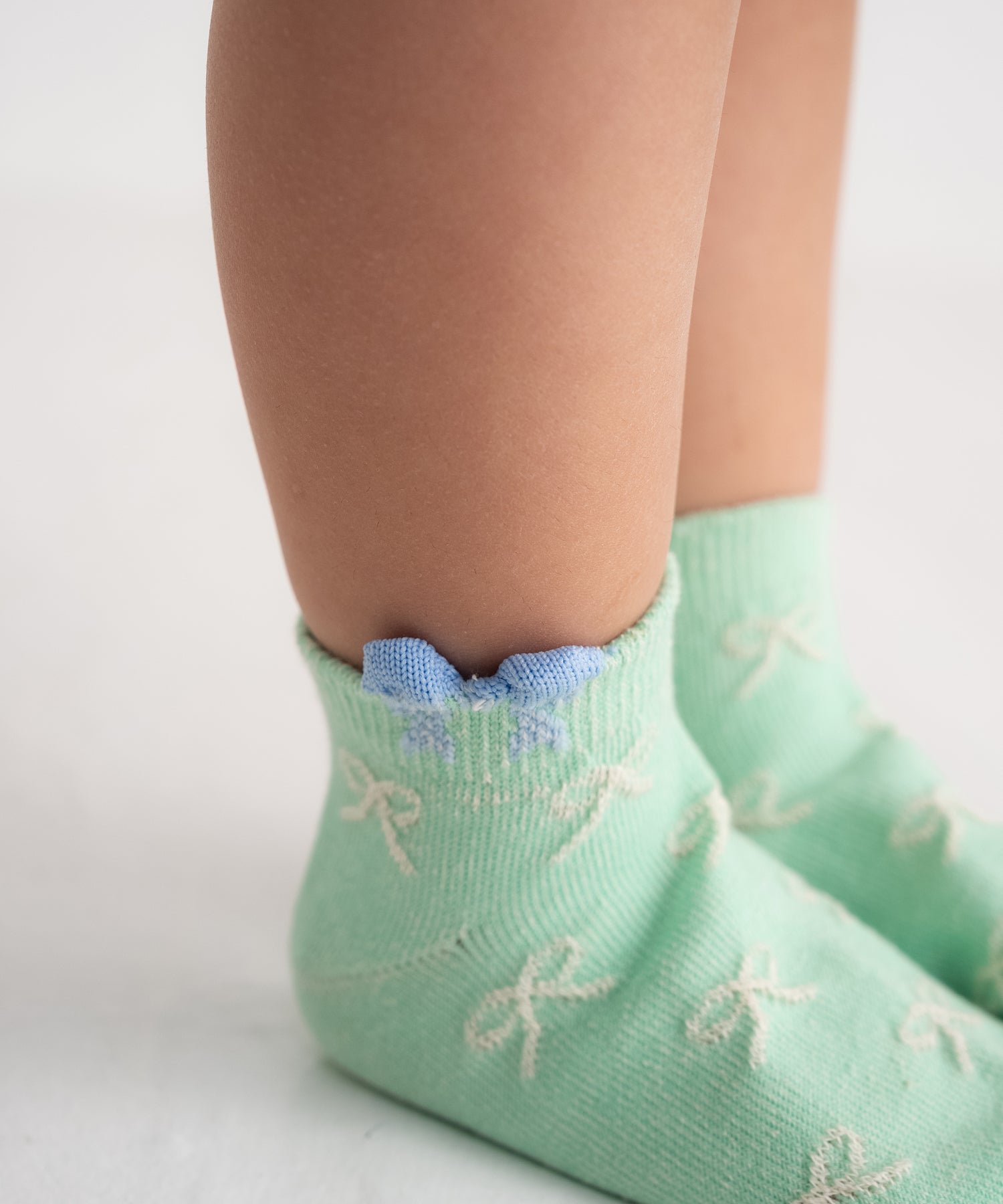 【3足組】ガールズモチーフ キッズ アンクルソックス