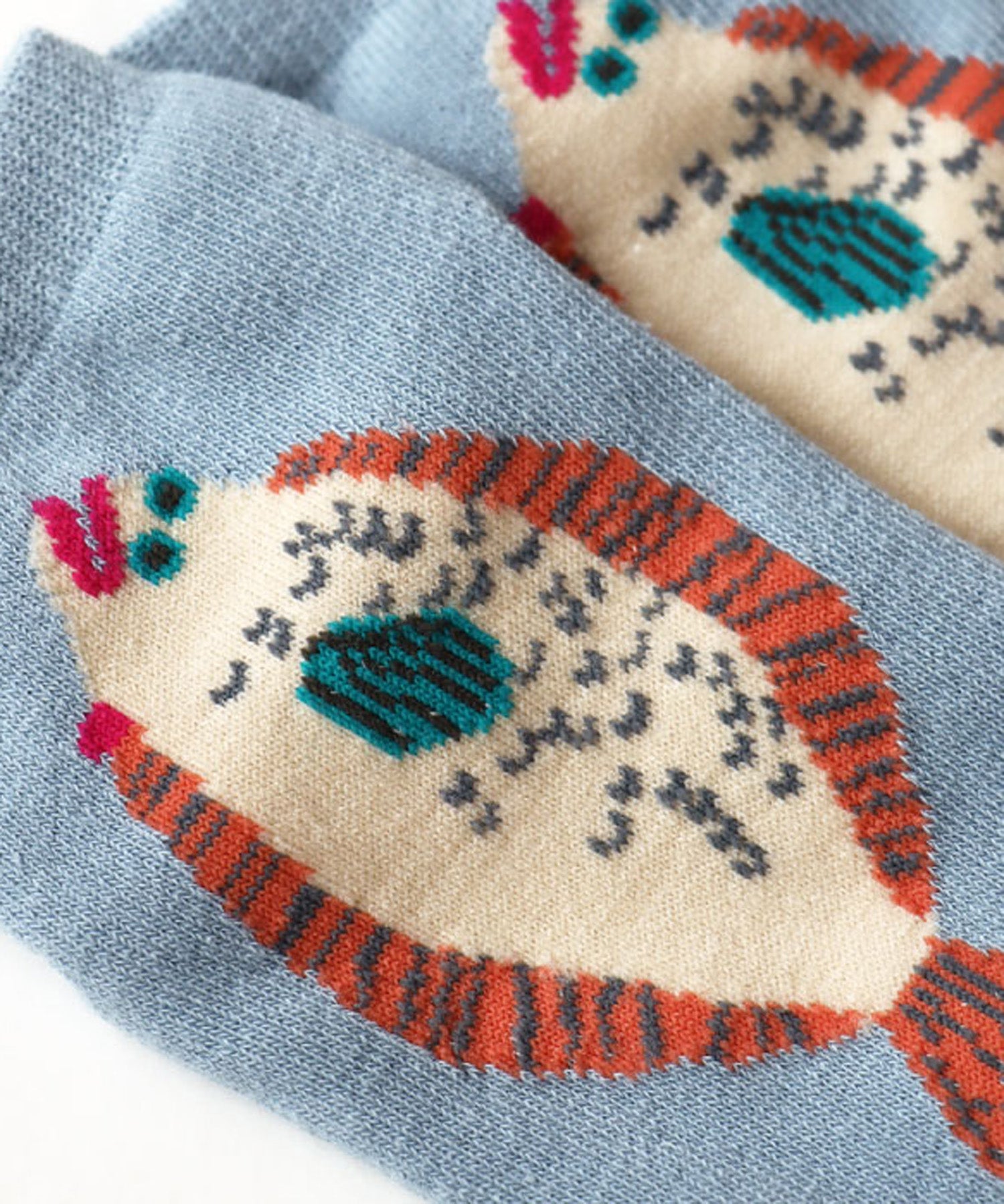 【3足組】じっとしてる魚 キッズ アンクルソックス