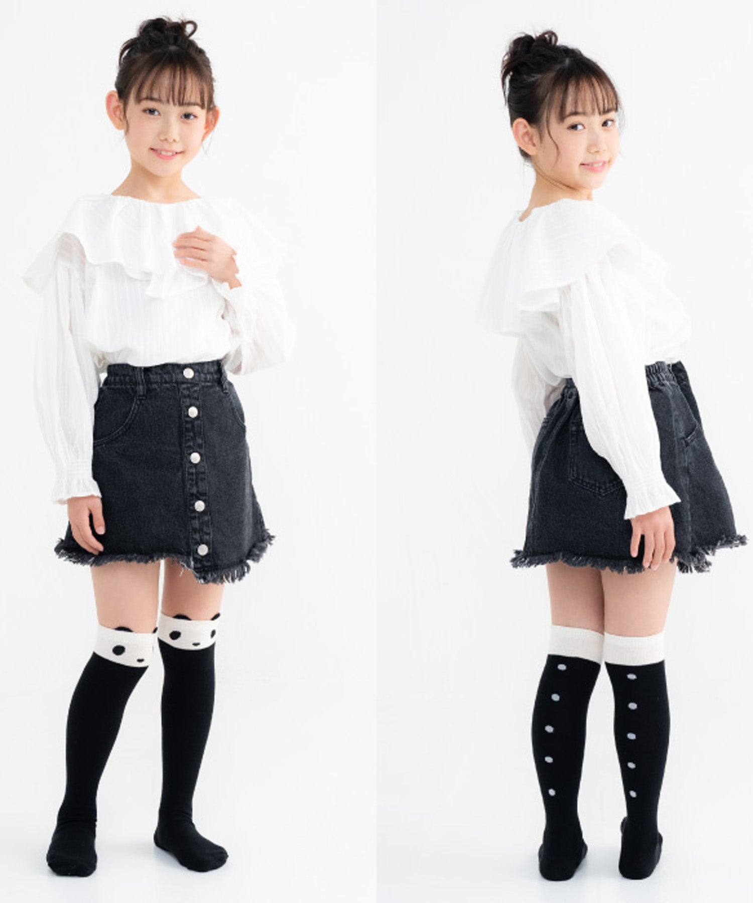 1P】パンダ ニーハイソックス – すきま商店