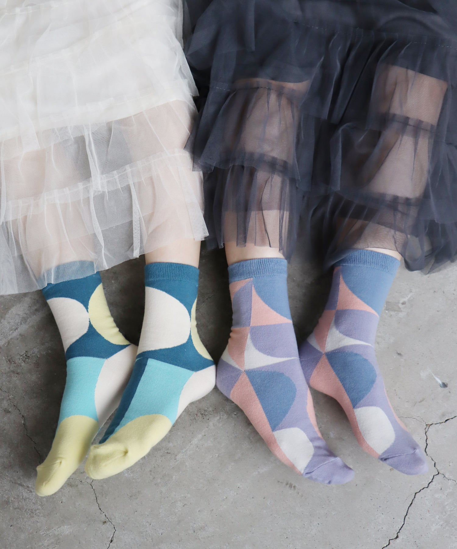 〈TIME SALE〉【2足組】ルーナ ショートソックス