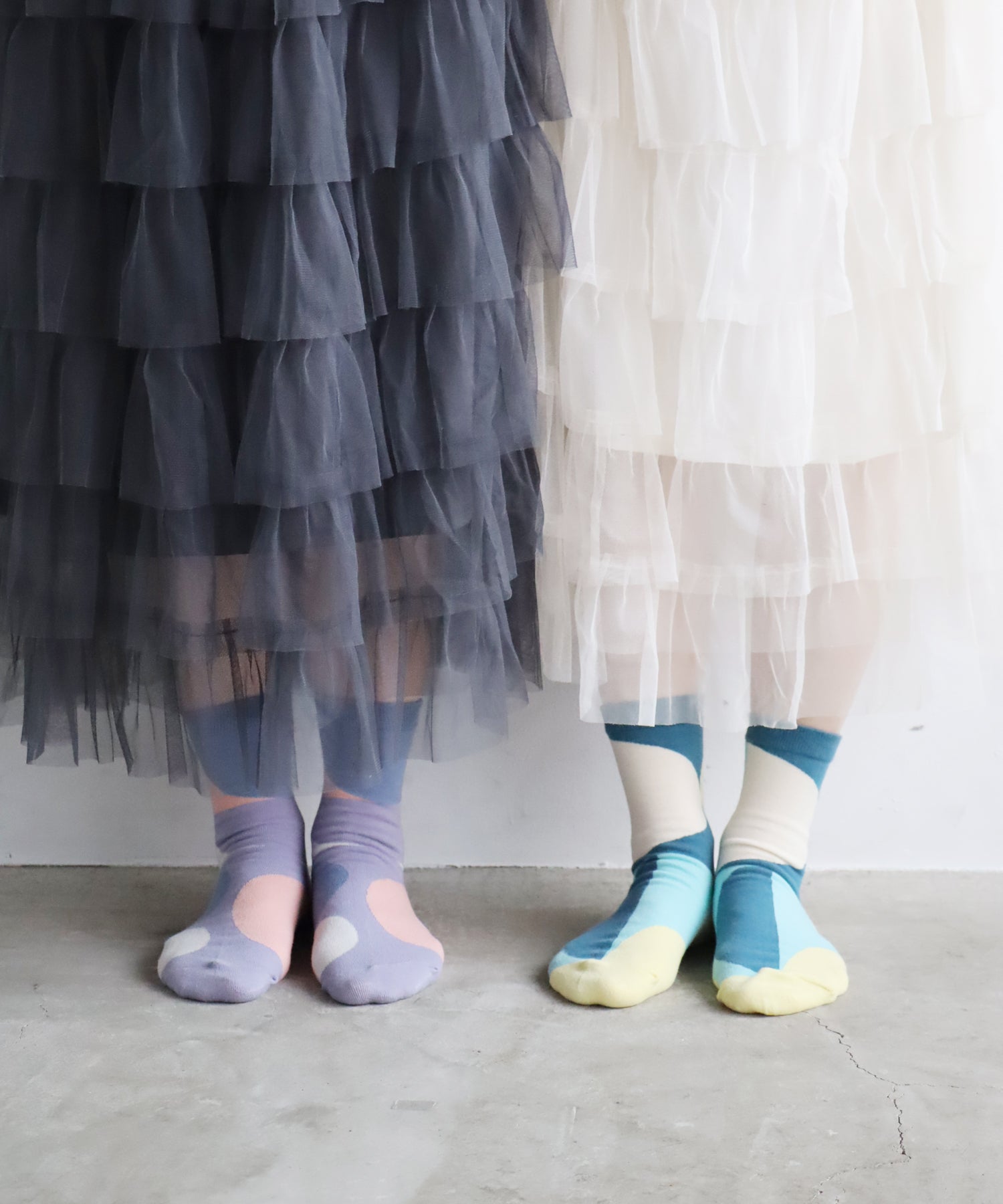 〈TIME SALE〉【2足組】ルーナ ショートソックス