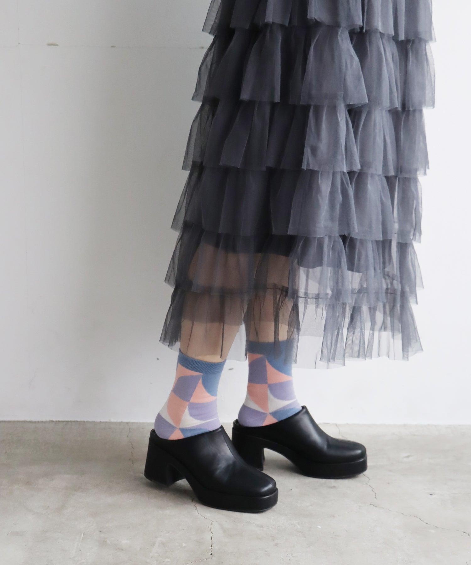 〈TIME SALE〉【2足組】ルーナ ショートソックス