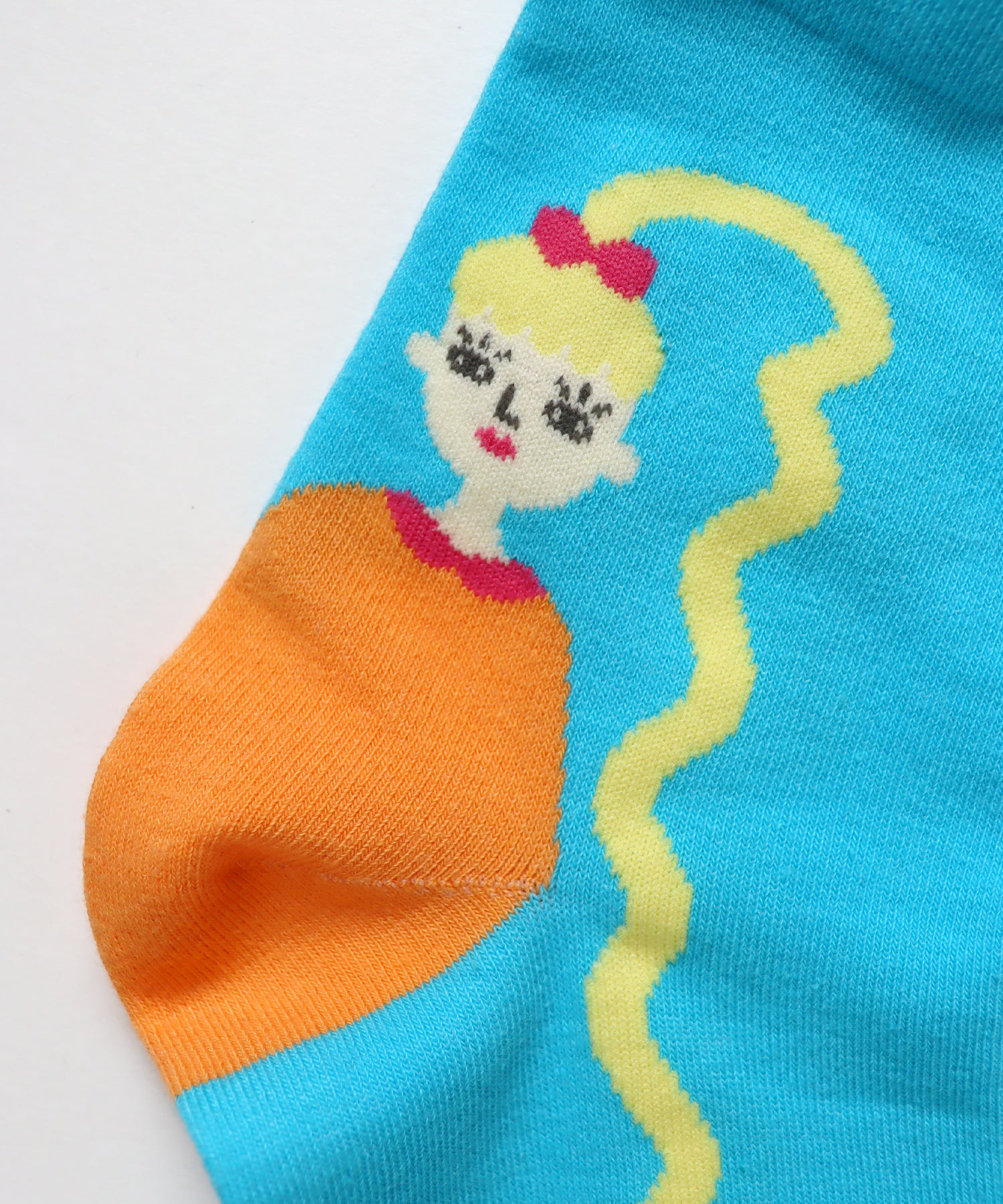 〈TIME SALE〉【2足組】ロングヘア―ツインズ ショートソックス