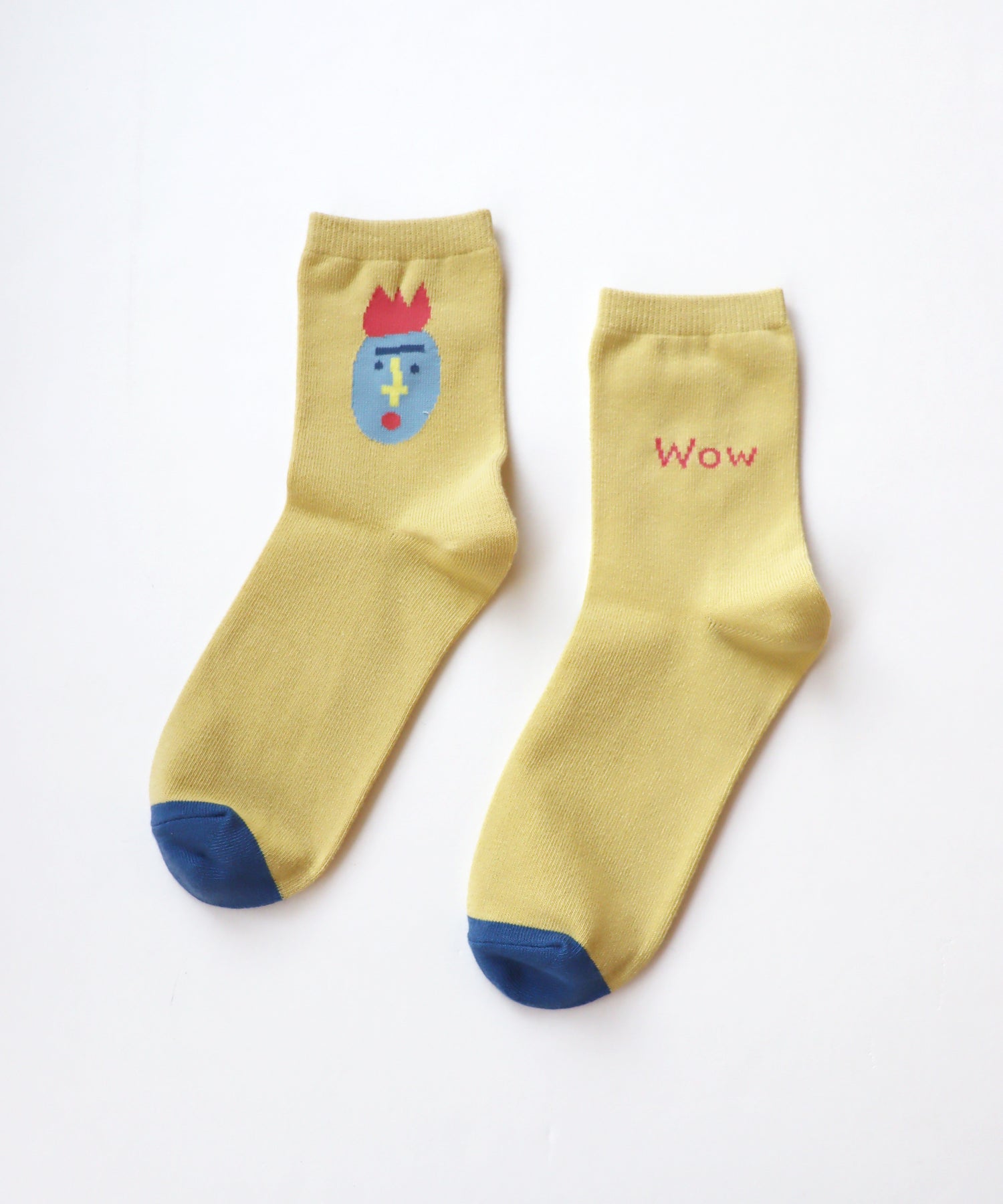 ★予約アイテム10％OFF★【2足組】Hello＆Wow ショートソックス
