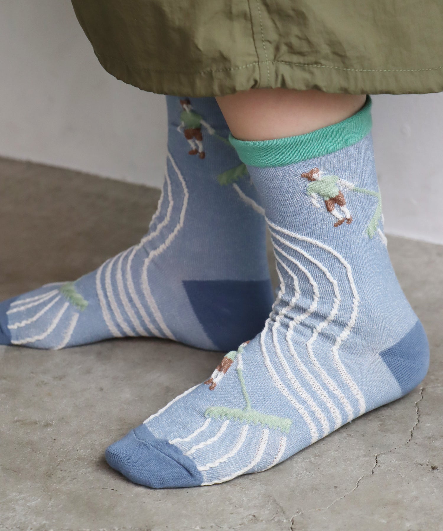 〈TIME SALE〉【2足組】放課後のお仕事 クルーソックス