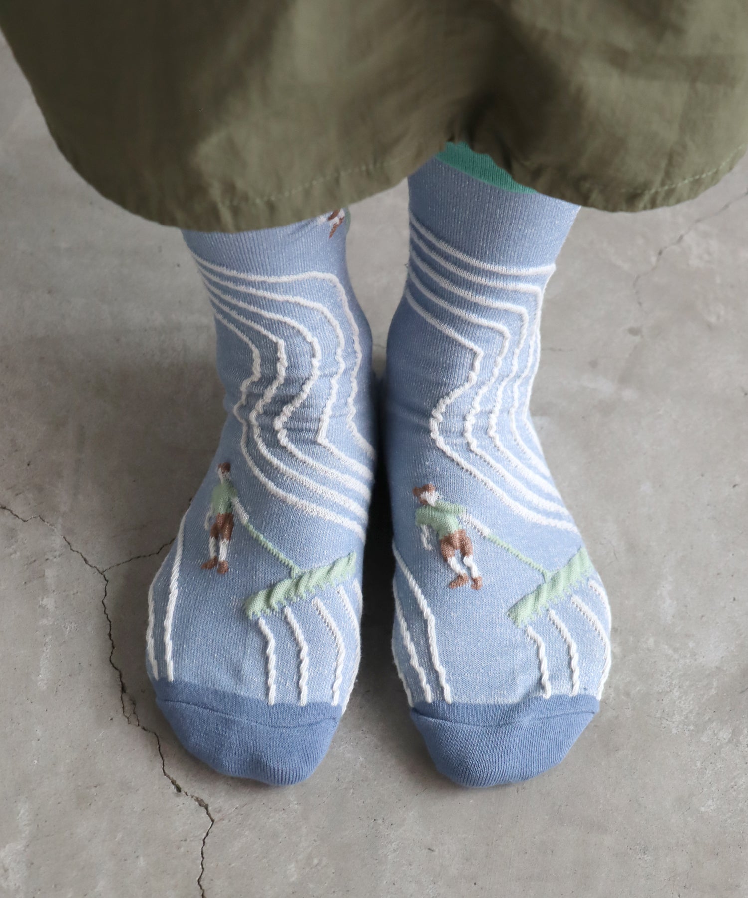 〈TIME SALE〉【2足組】放課後のお仕事 クルーソックス