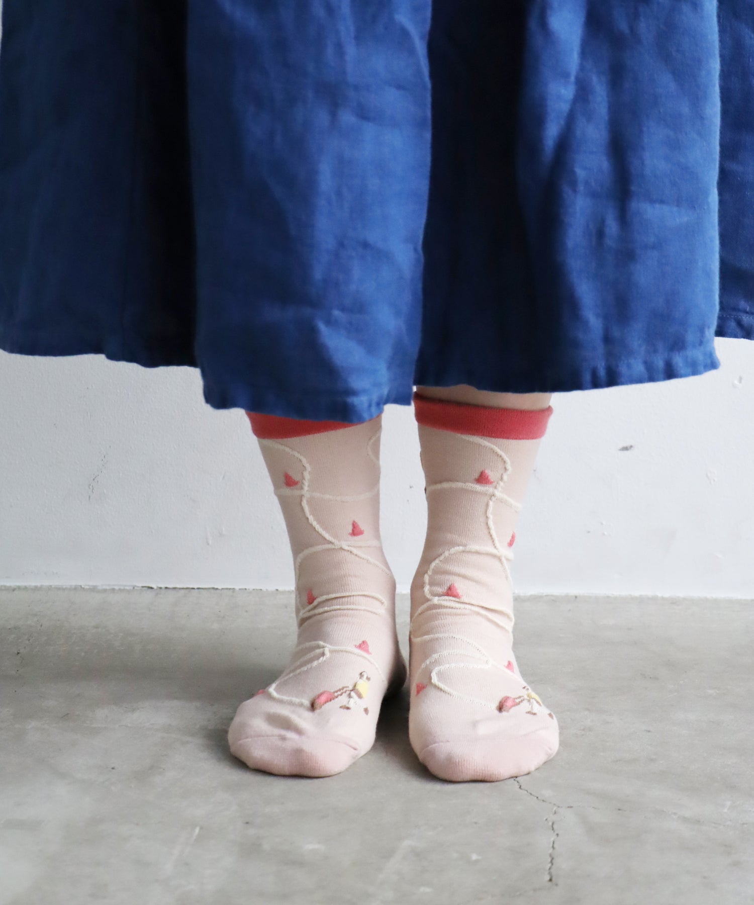 〈TIME SALE〉【2足組】放課後のお仕事 クルーソックス