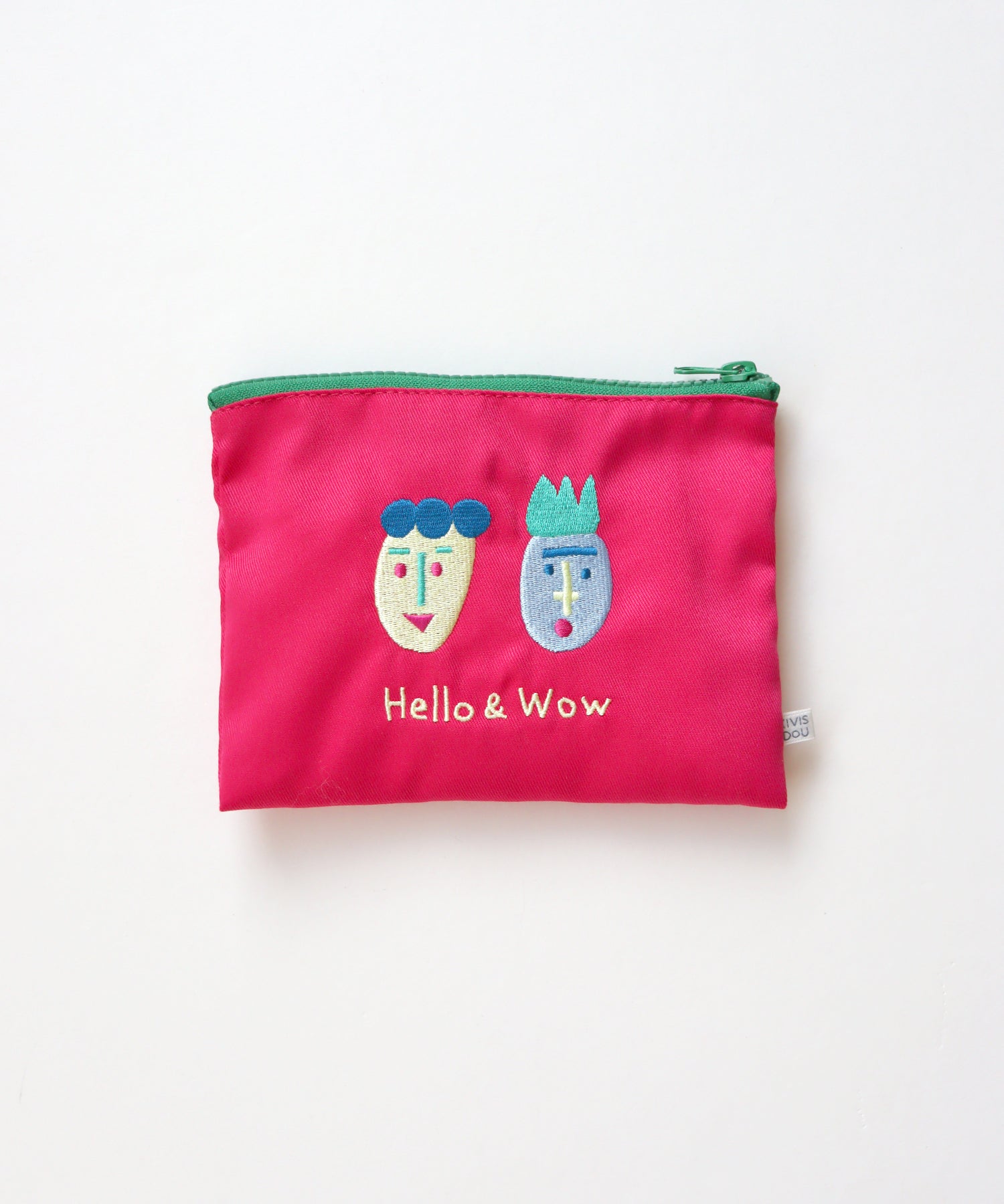 ★予約アイテム10％OFF★ コミカル刺繍 ポーチ
