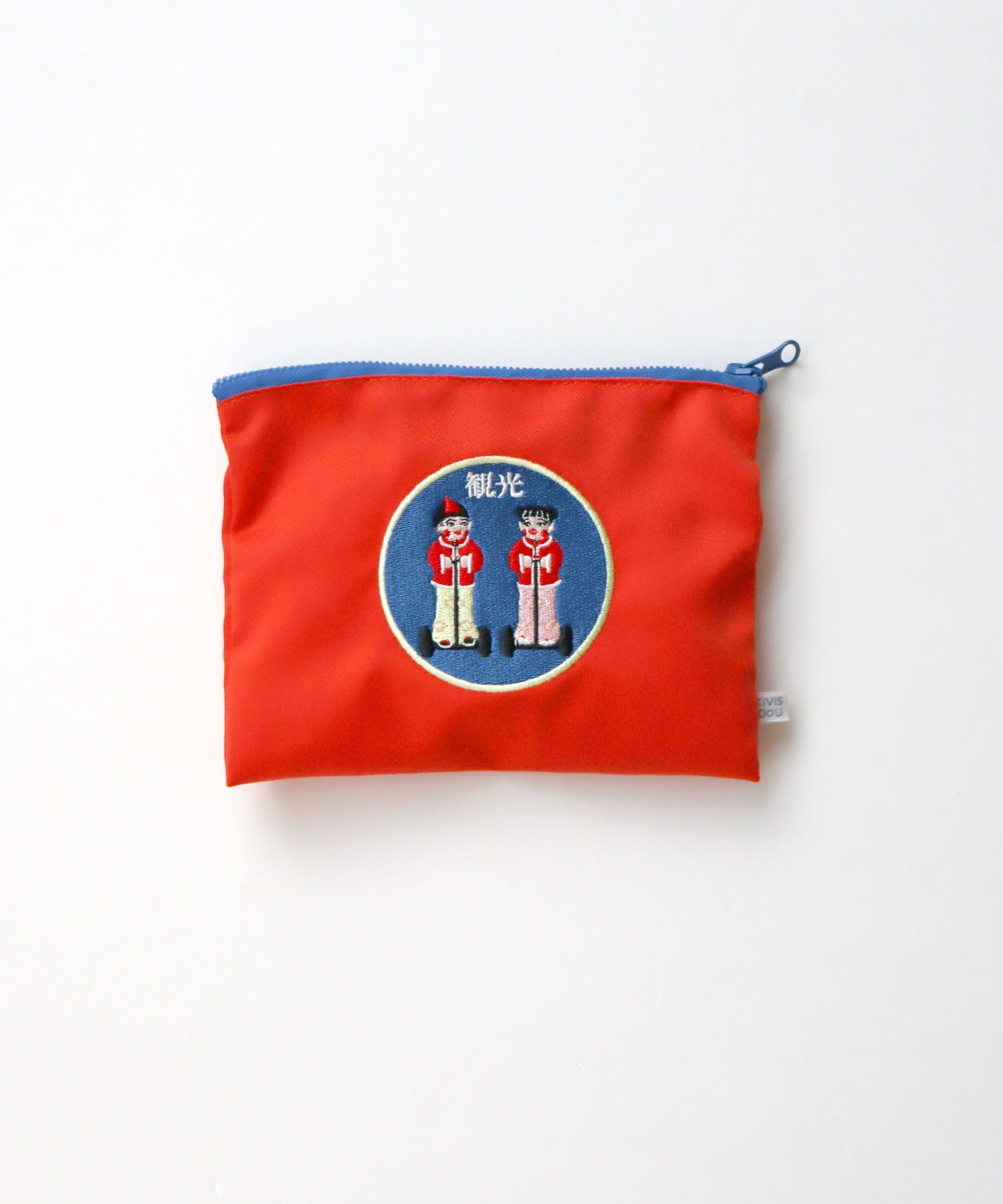 ★予約アイテム10％OFF★ コミカル刺繍 ポーチ