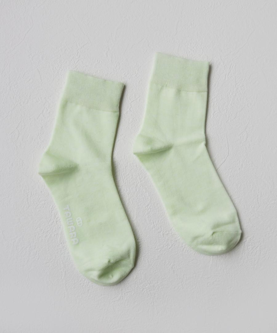 【1P】チラミセ ハイゲージ ショートソックス