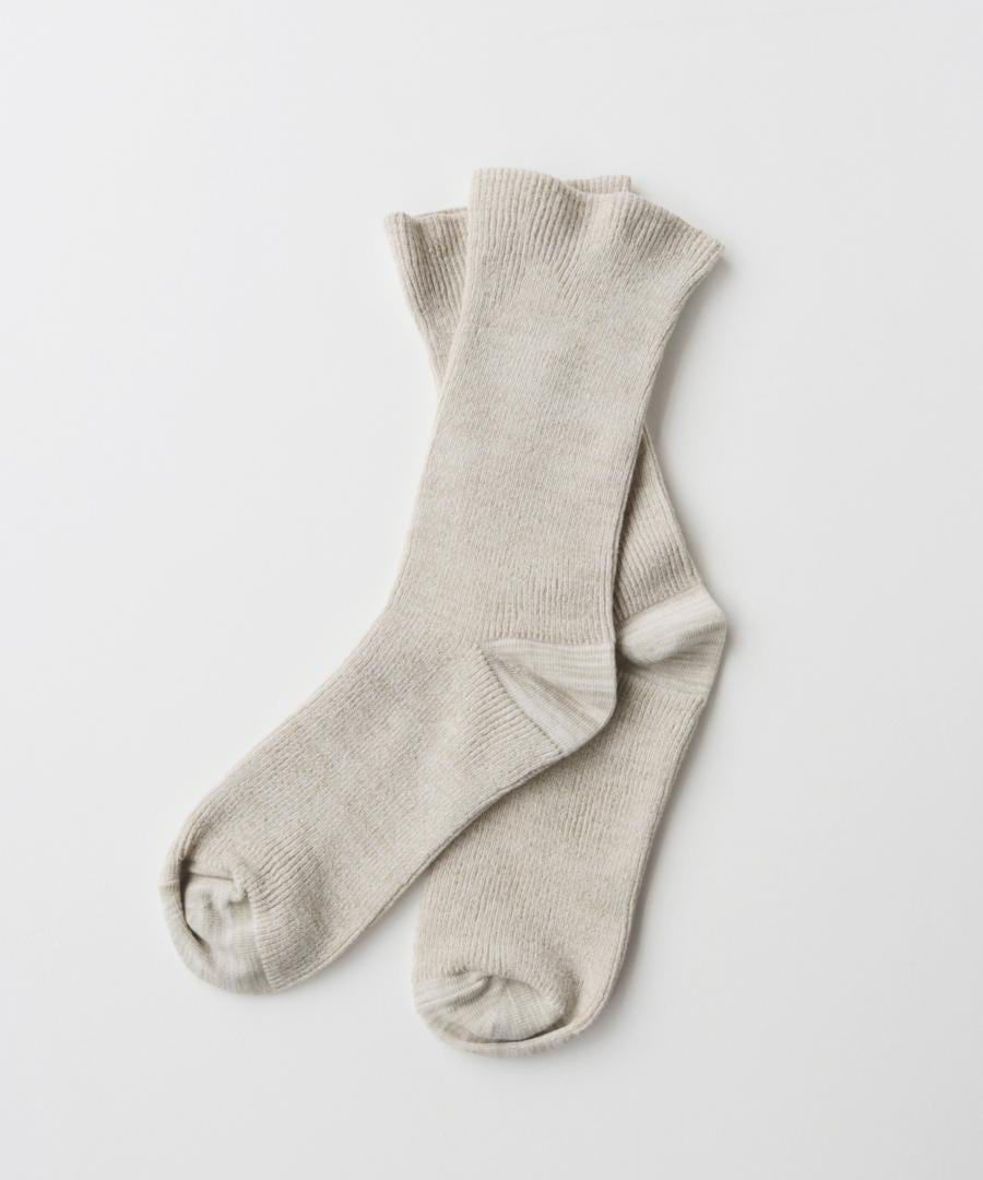 【1P】ゆるのびリブ ゴムなしクルーソックス