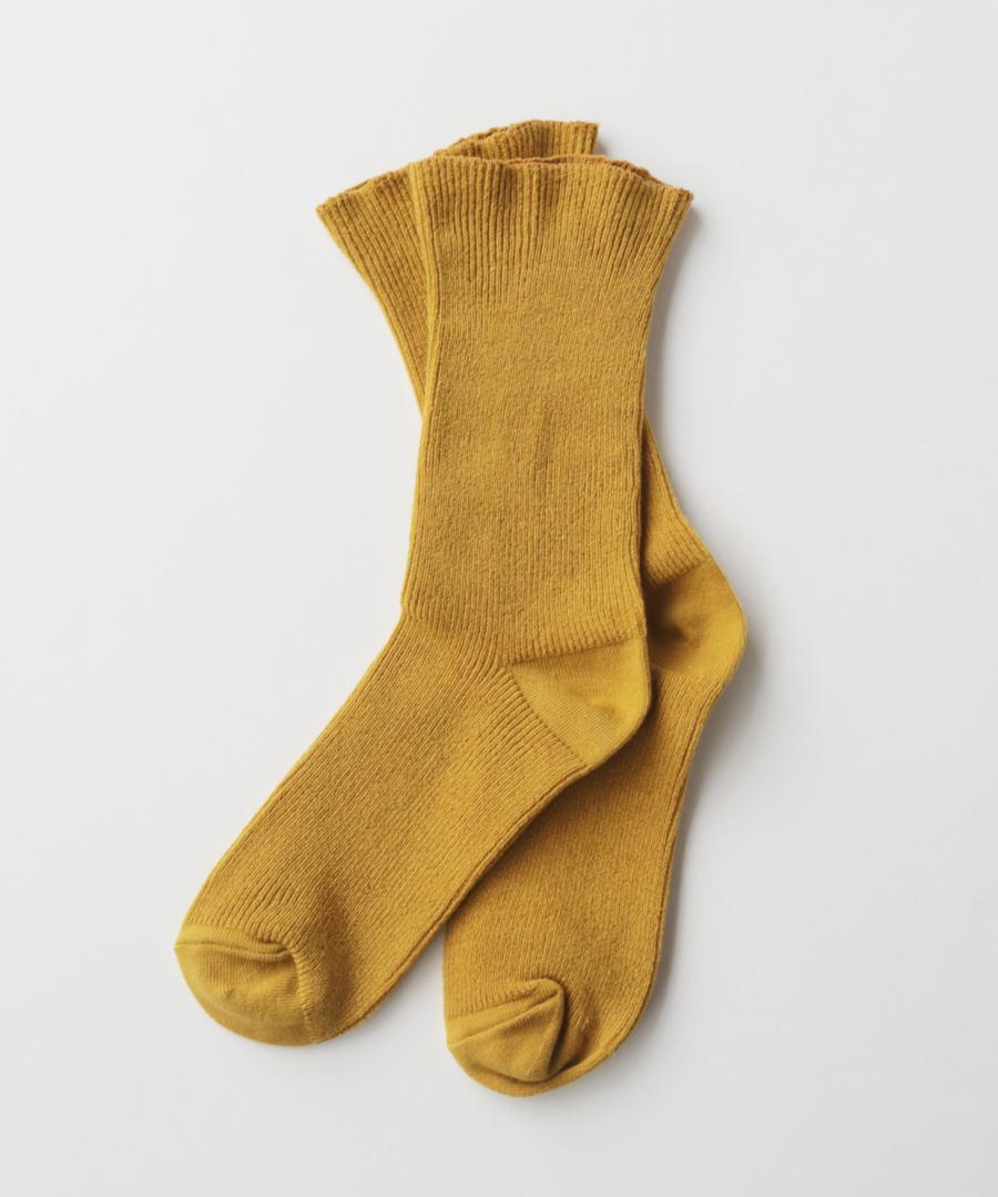 【1P】ゆるのびリブ ゴムなしクルーソックス