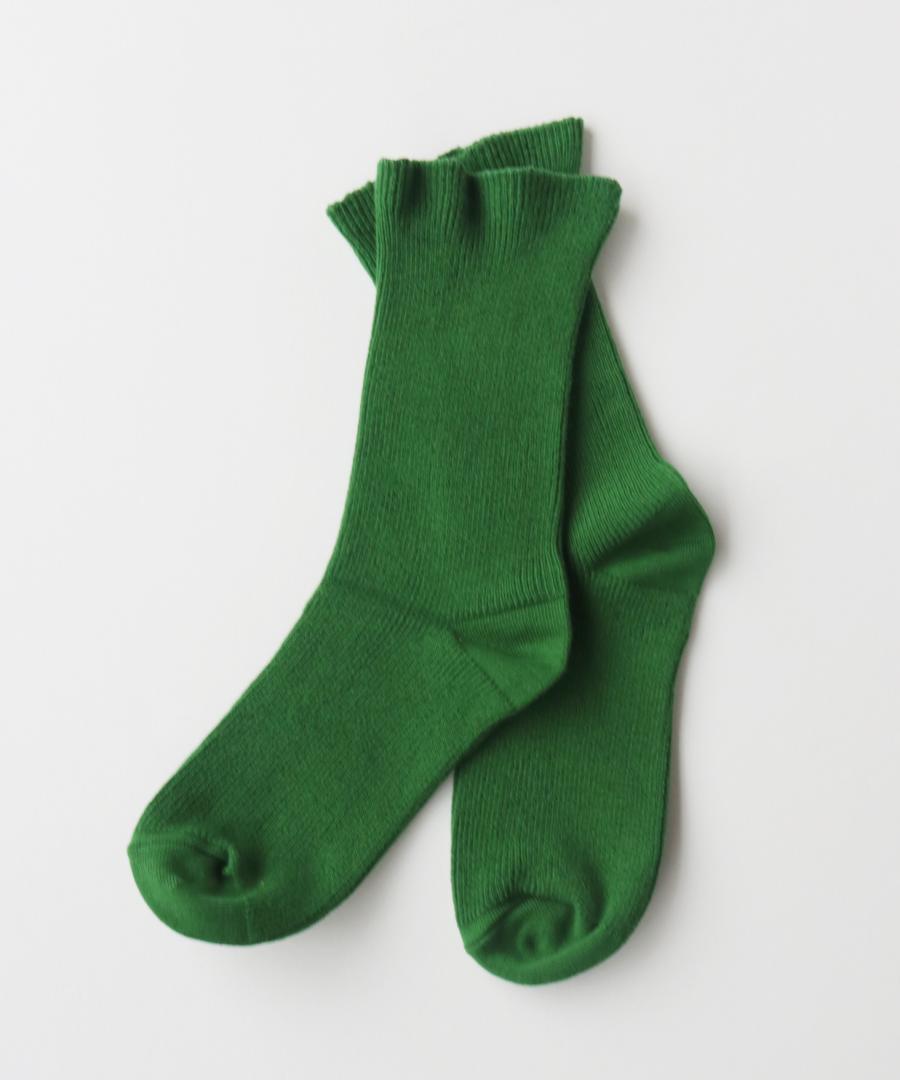 【1P】ゆるのびリブ ゴムなしクルーソックス