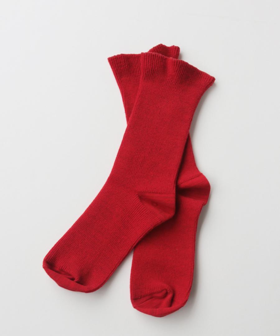 【1P】ゆるのびリブ ゴムなしクルーソックス