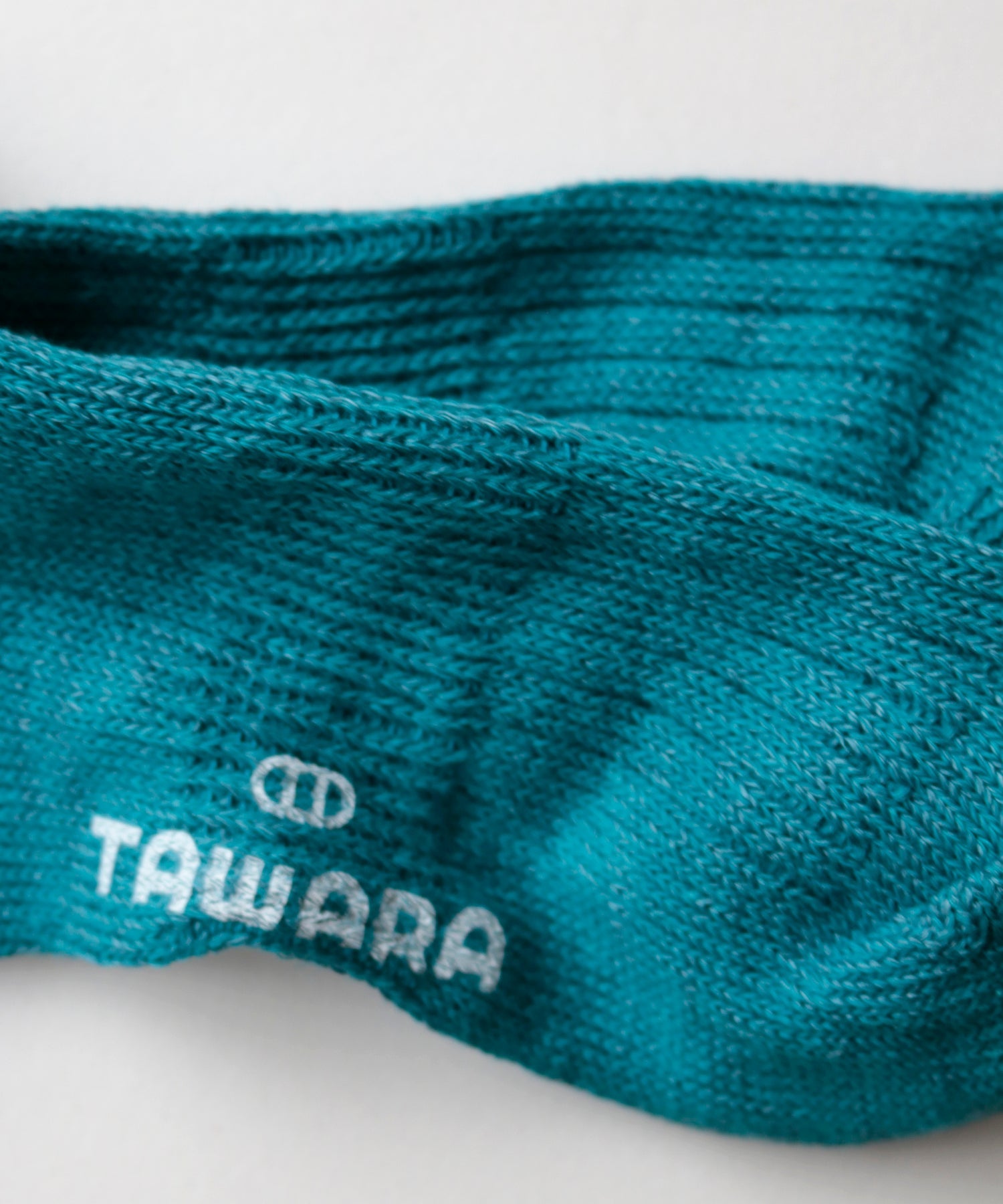 【1P】リネン×コットン リブ ショートソックス