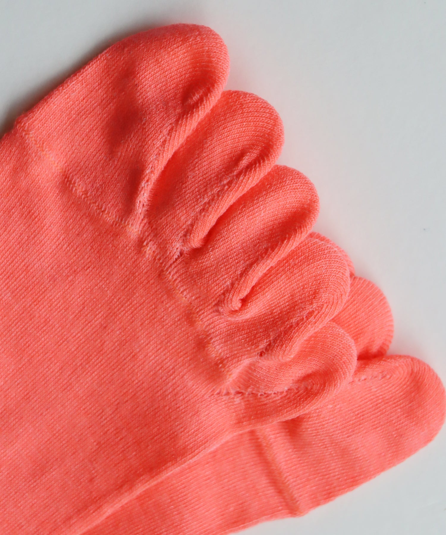 【1P】チラミセ ハイゲージ ５本指 ショートソックス