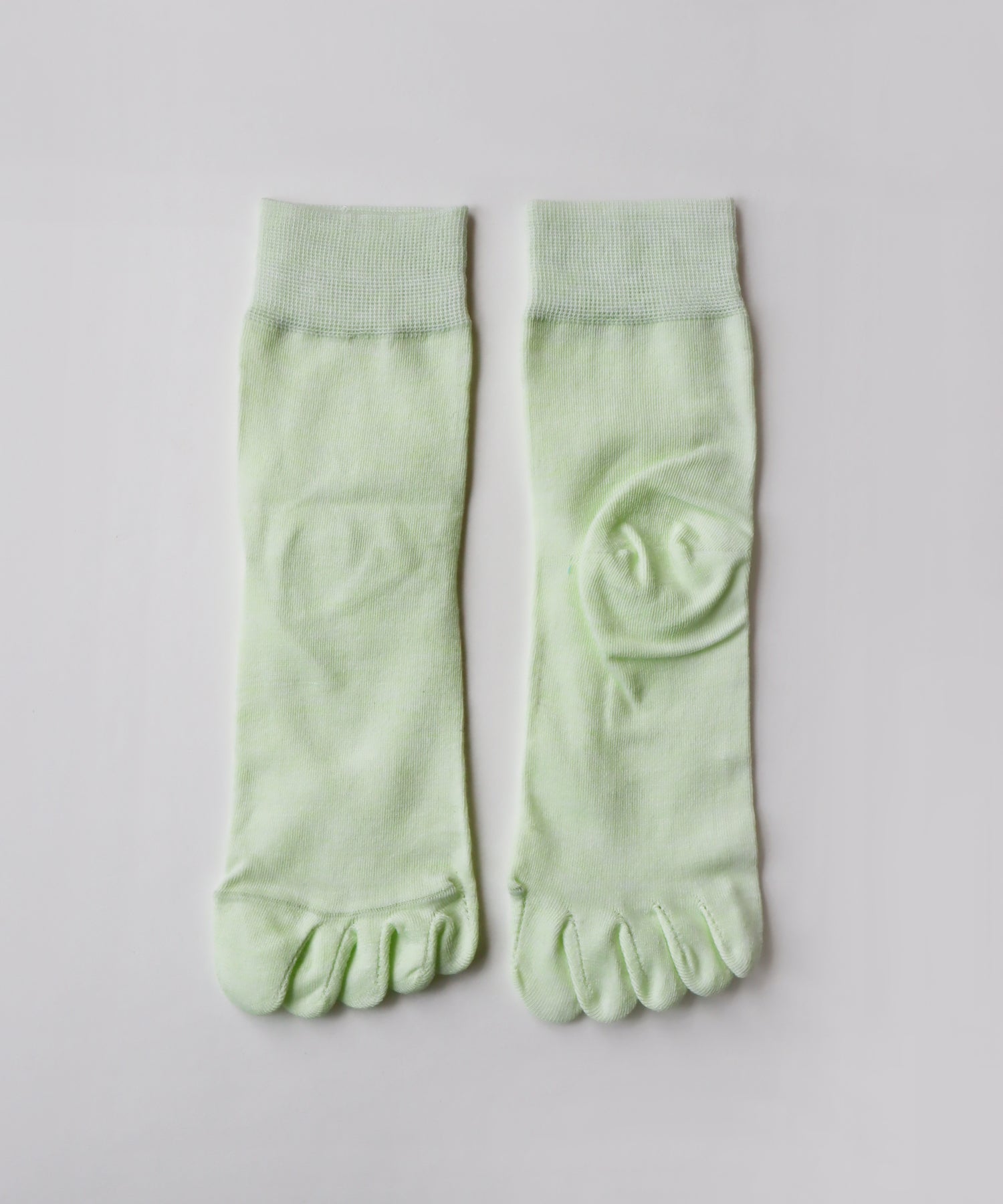 【1P】チラミセ ハイゲージ ５本指 ショートソックス