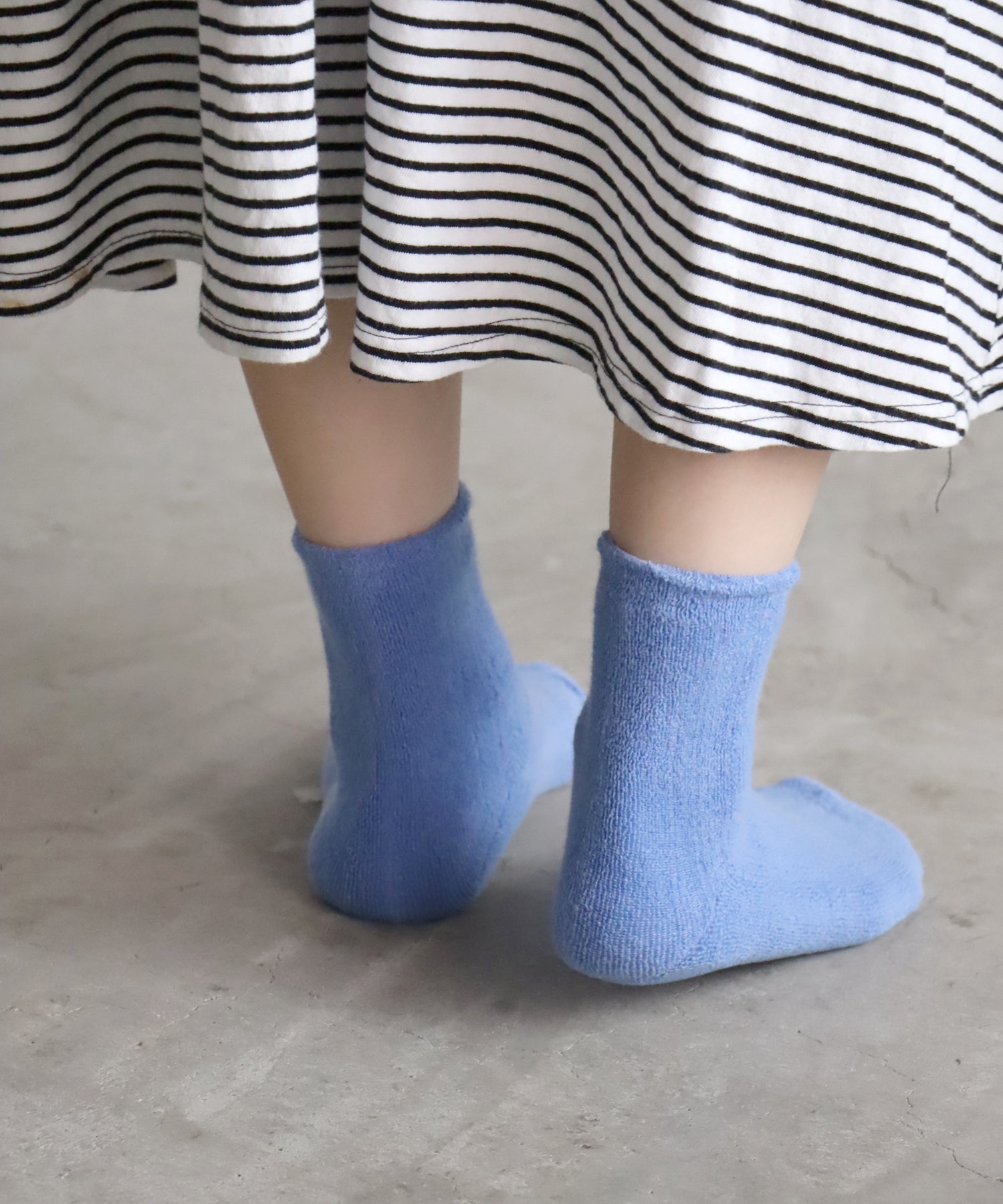 【1P】ショートパイル ショートソックス