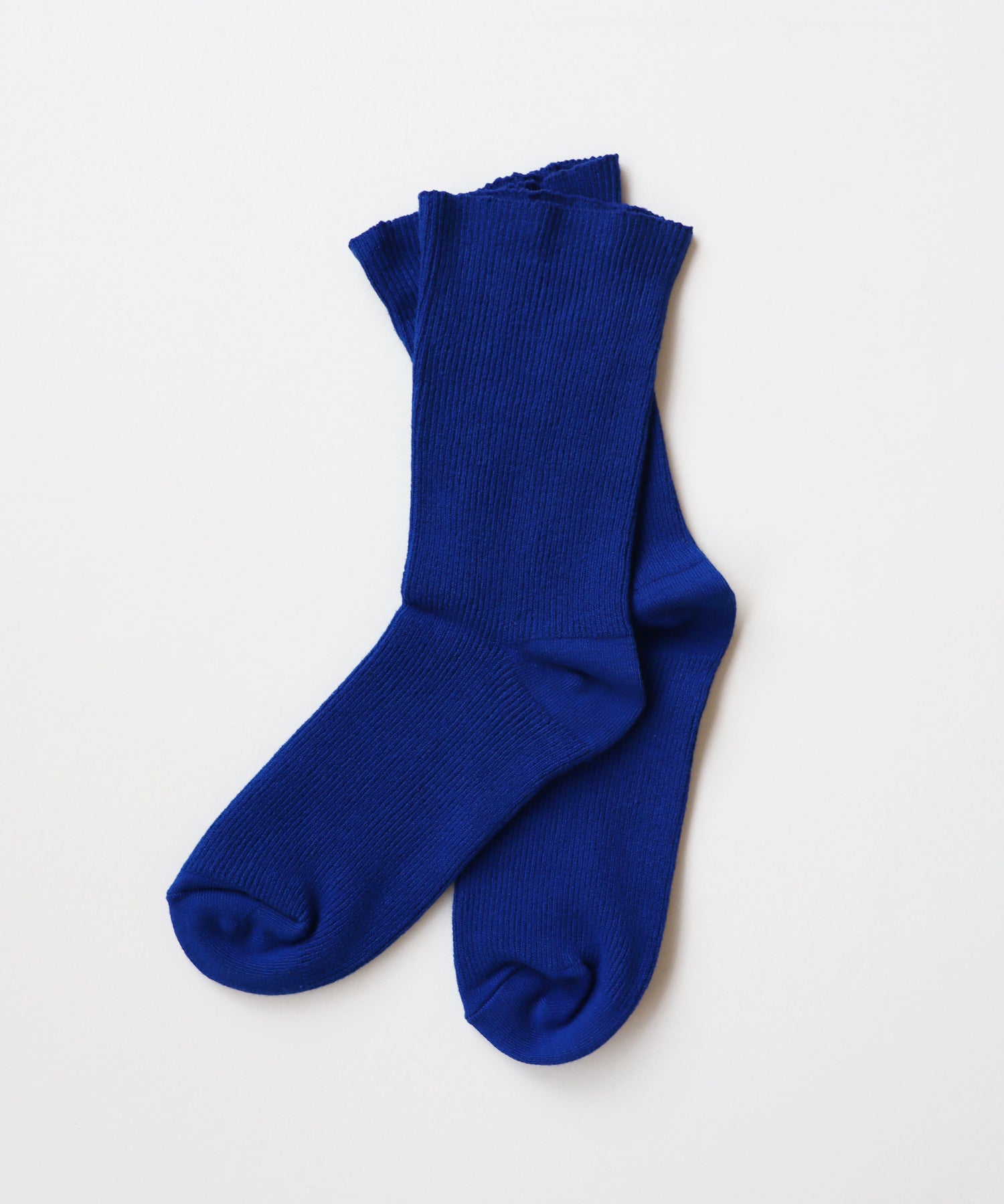 【1P】ゆるのびリブ ゴムなしクルーソックス