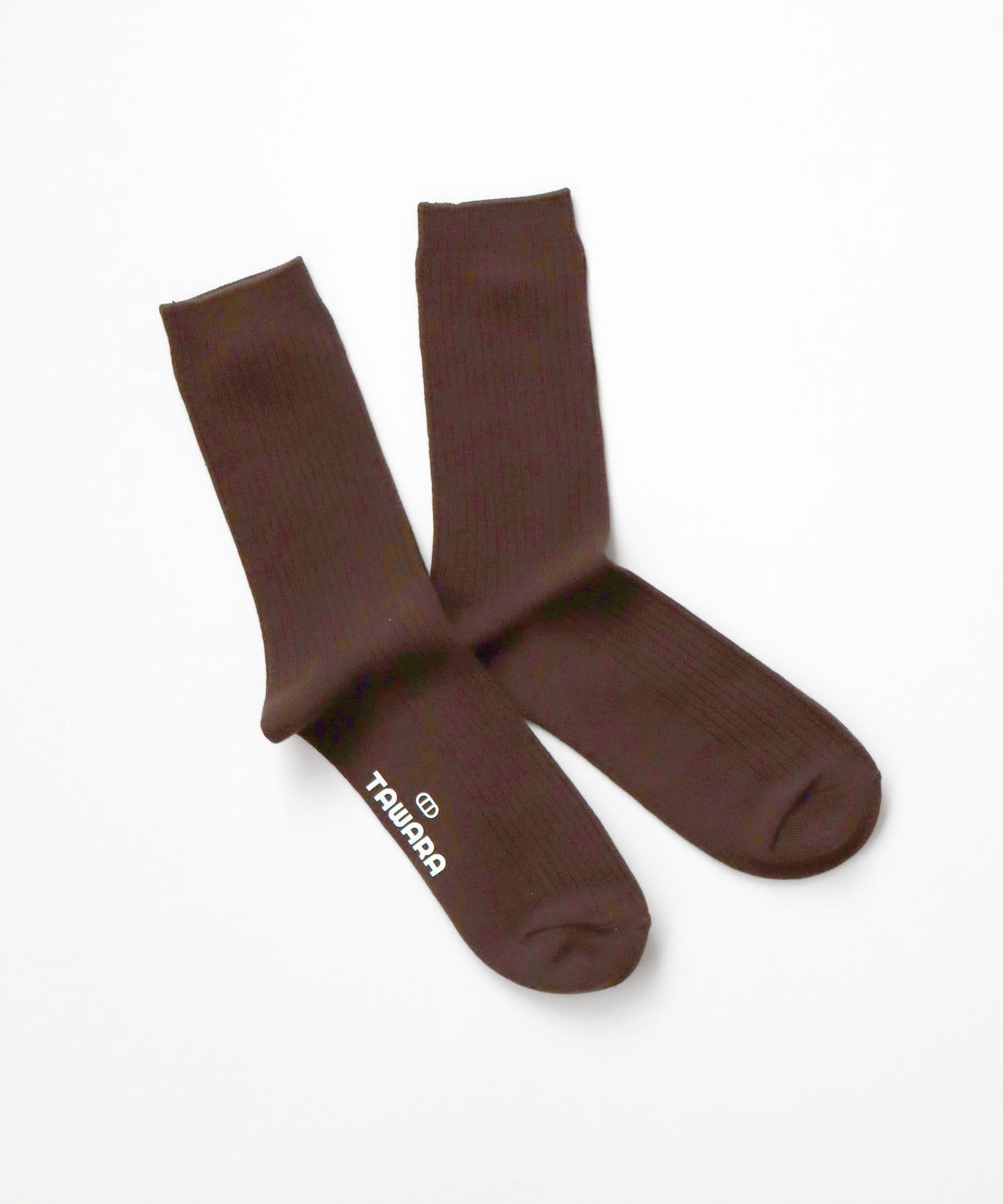 【1P】コットンリブ ベーシック クルーソックス