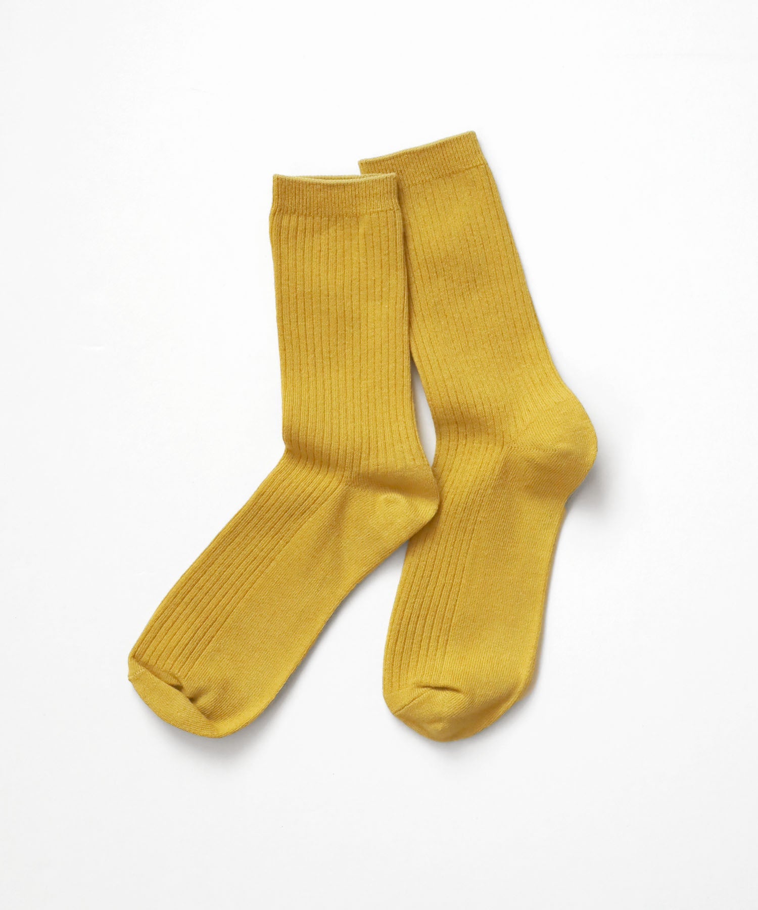 【1P】コットンリブ ベーシック クルーソックス