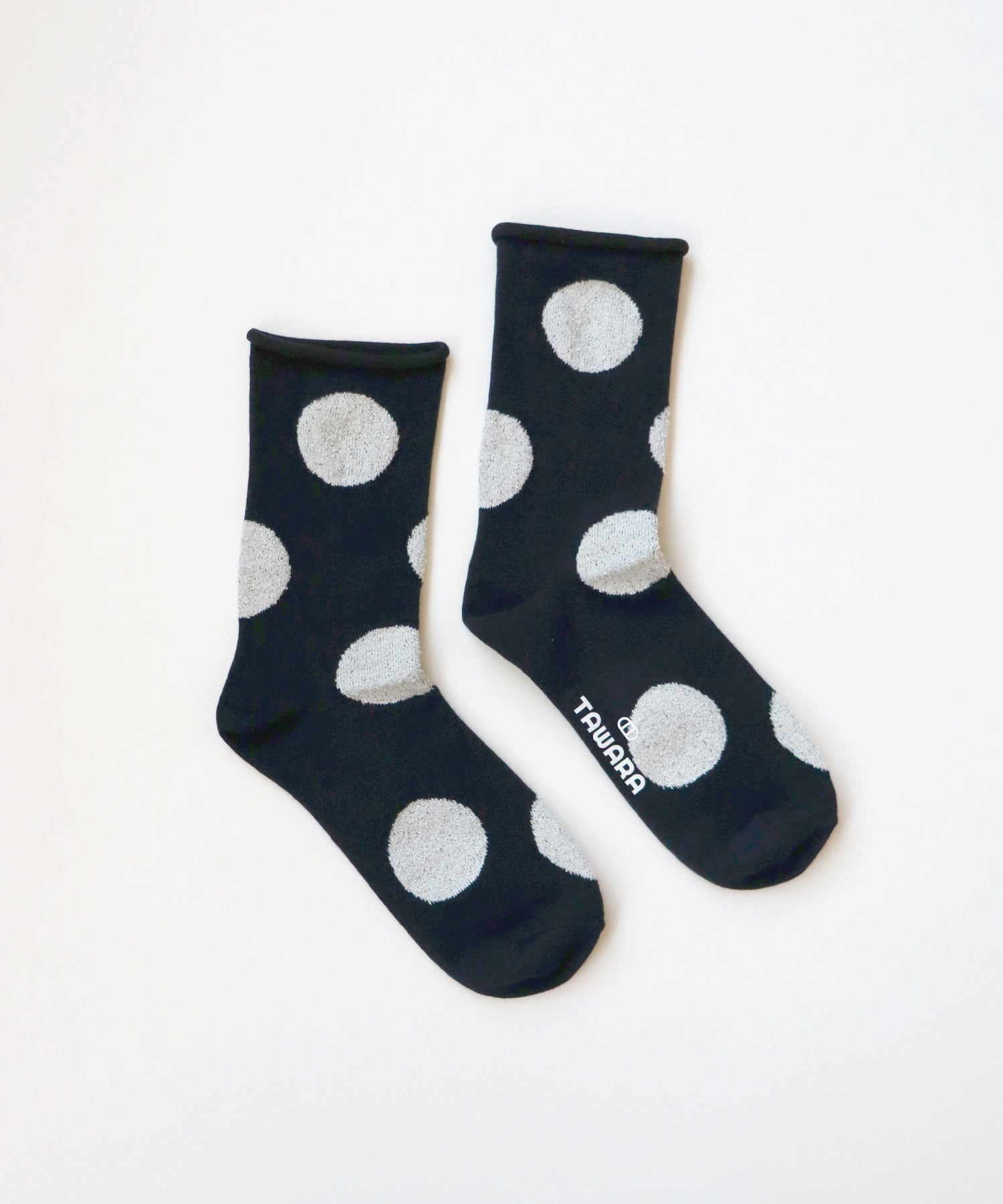 【1P】デイリードットクルーソックス