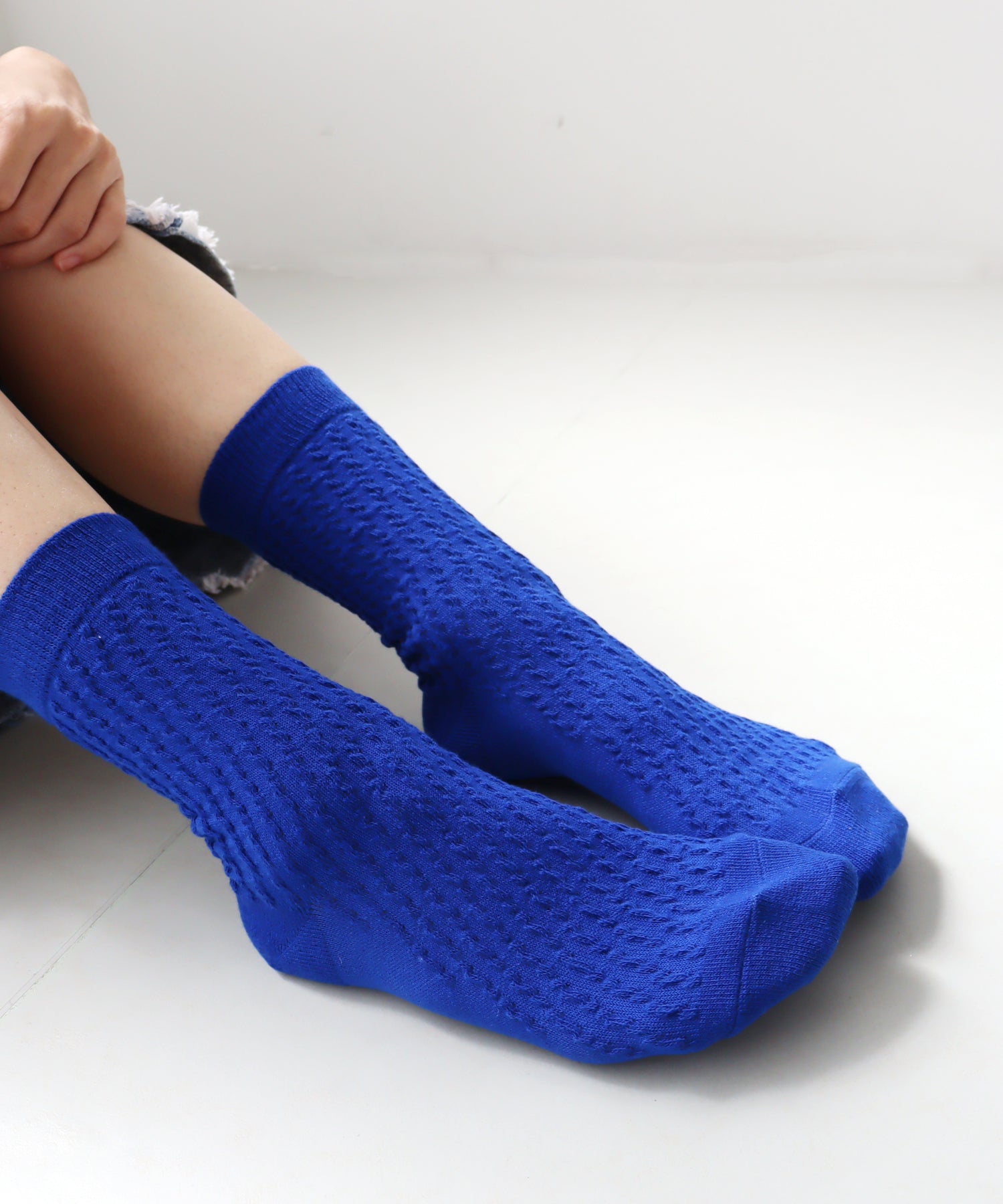 【1P】ポコポコ クルーソックス