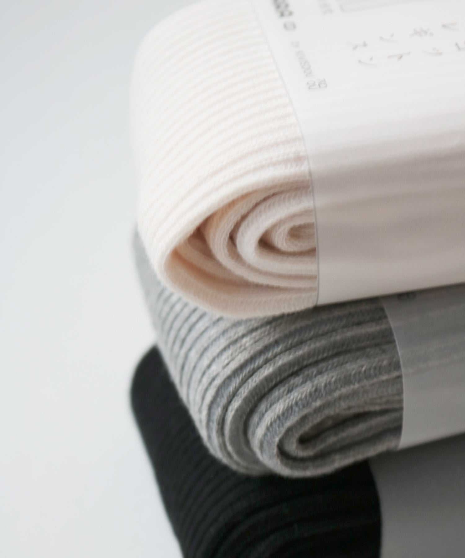 やわらかコットン リブレギンス