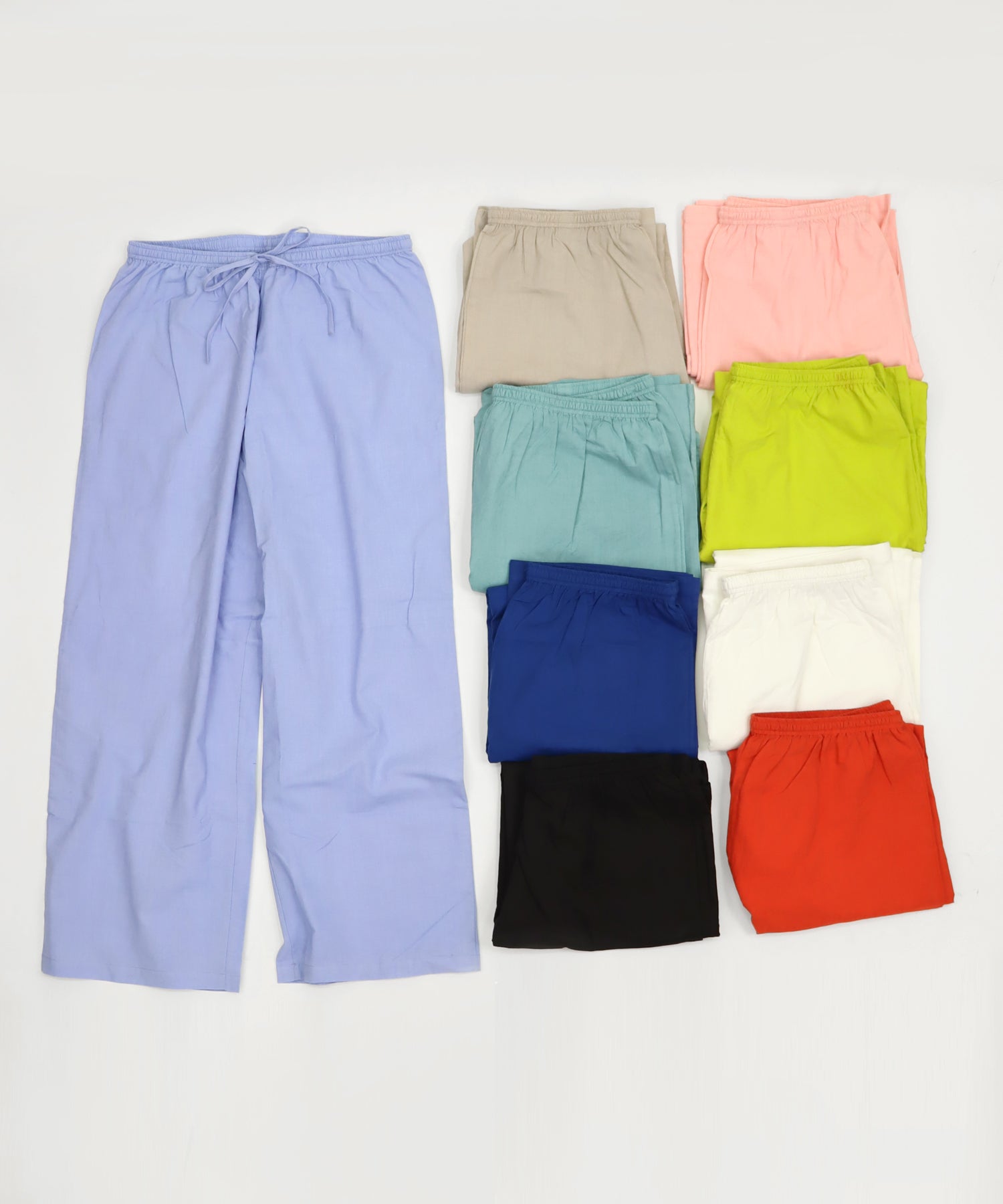 ワンピースの重ね着に合うインドコットンペチパンツ（M-L/L-LL）