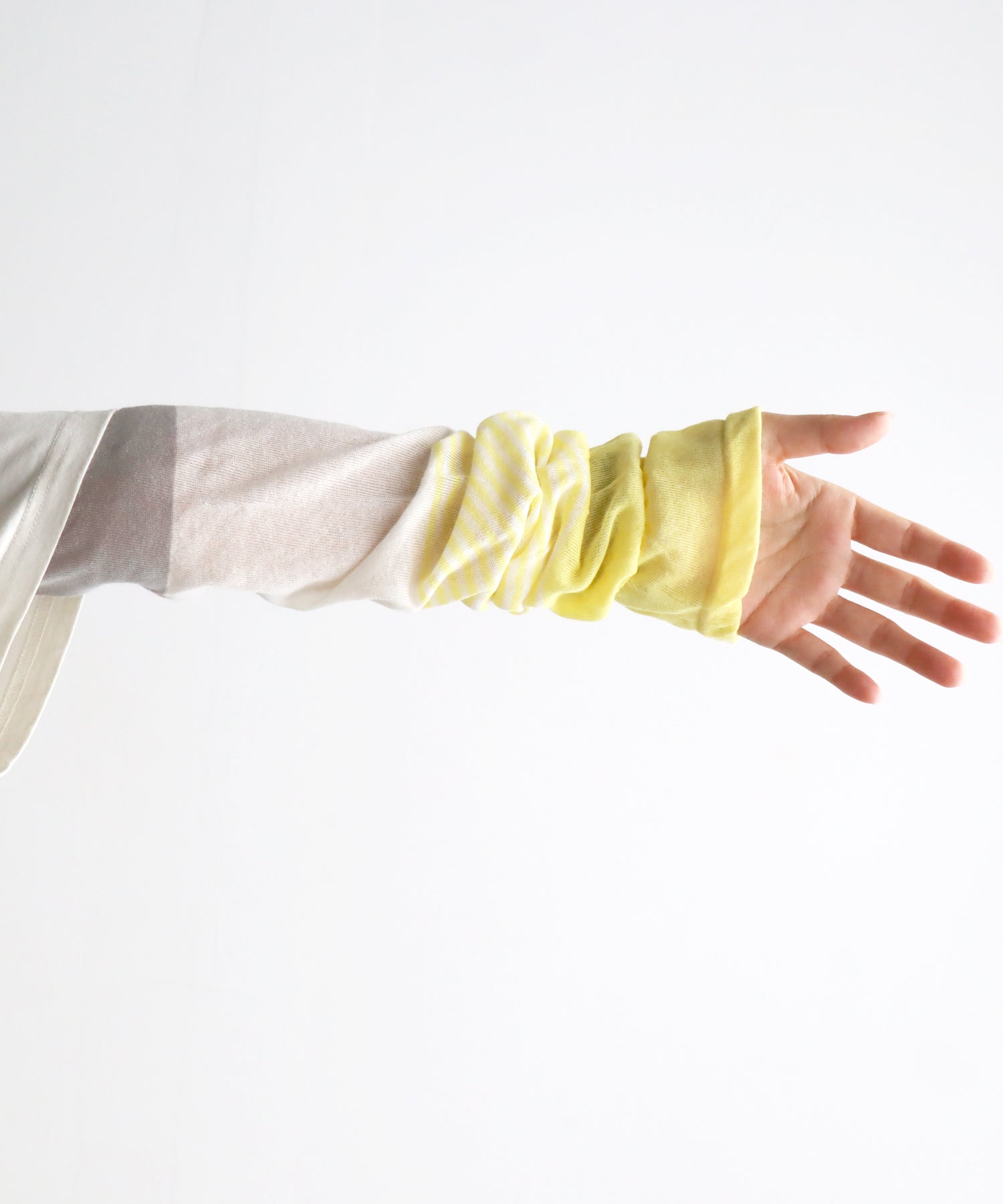 《ＵＶカット》ブライトボーダー アームカバー