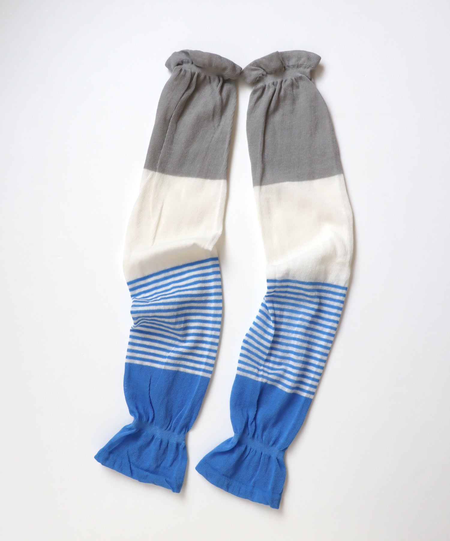 《ＵＶカット》ブライトボーダー アームカバー