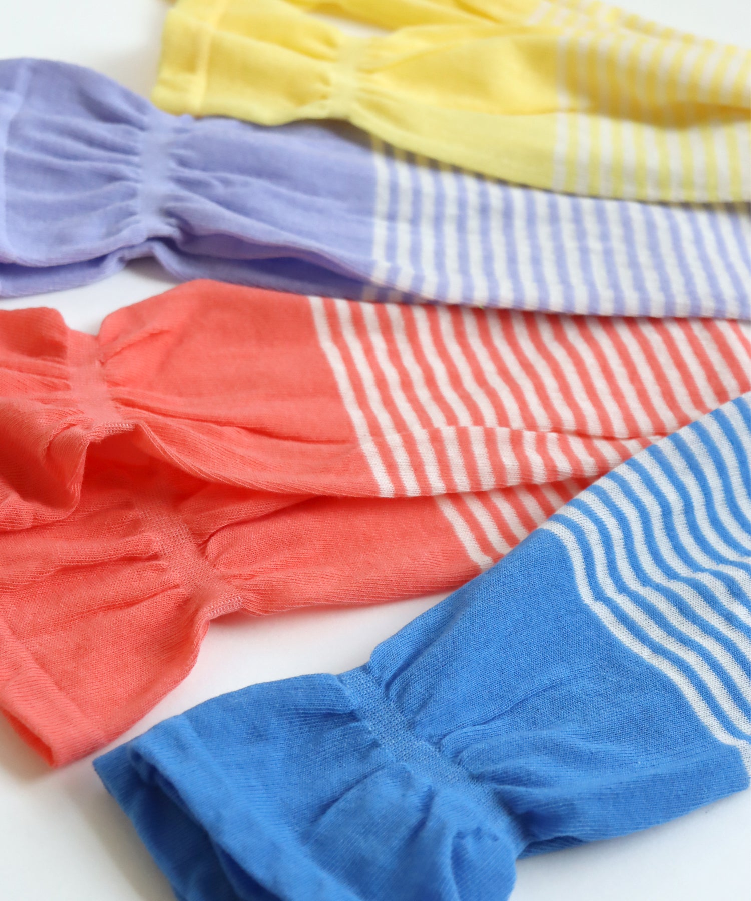 《ＵＶカット》ブライトボーダー アームカバー