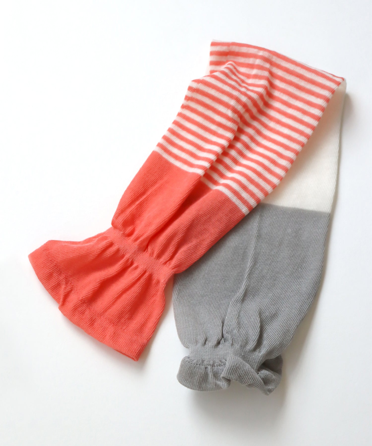 《ＵＶカット》ブライトボーダー アームカバー