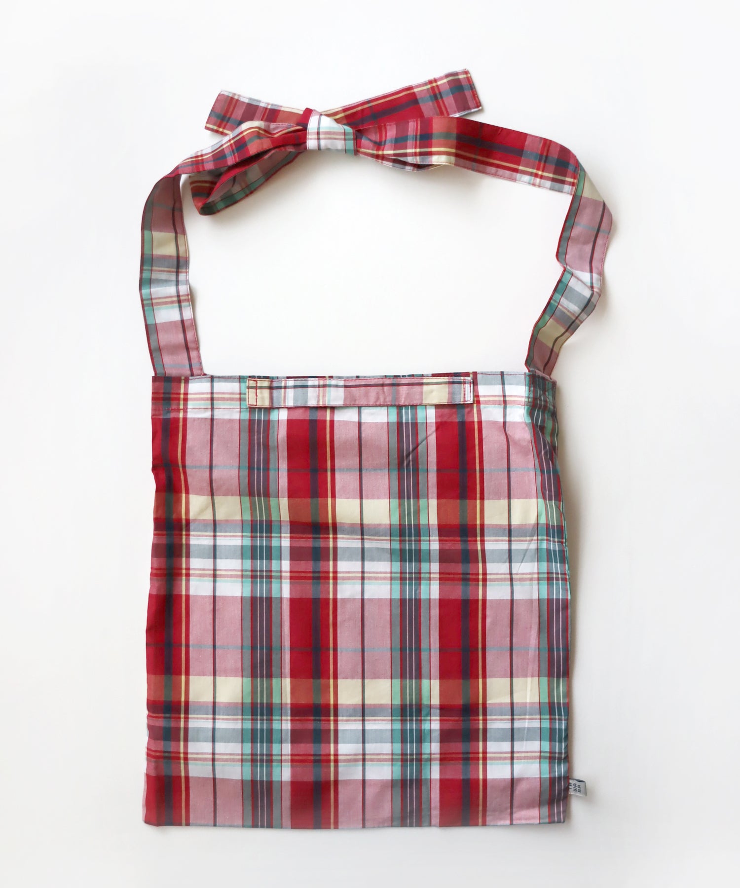 インドチェック ショルダーバッグ