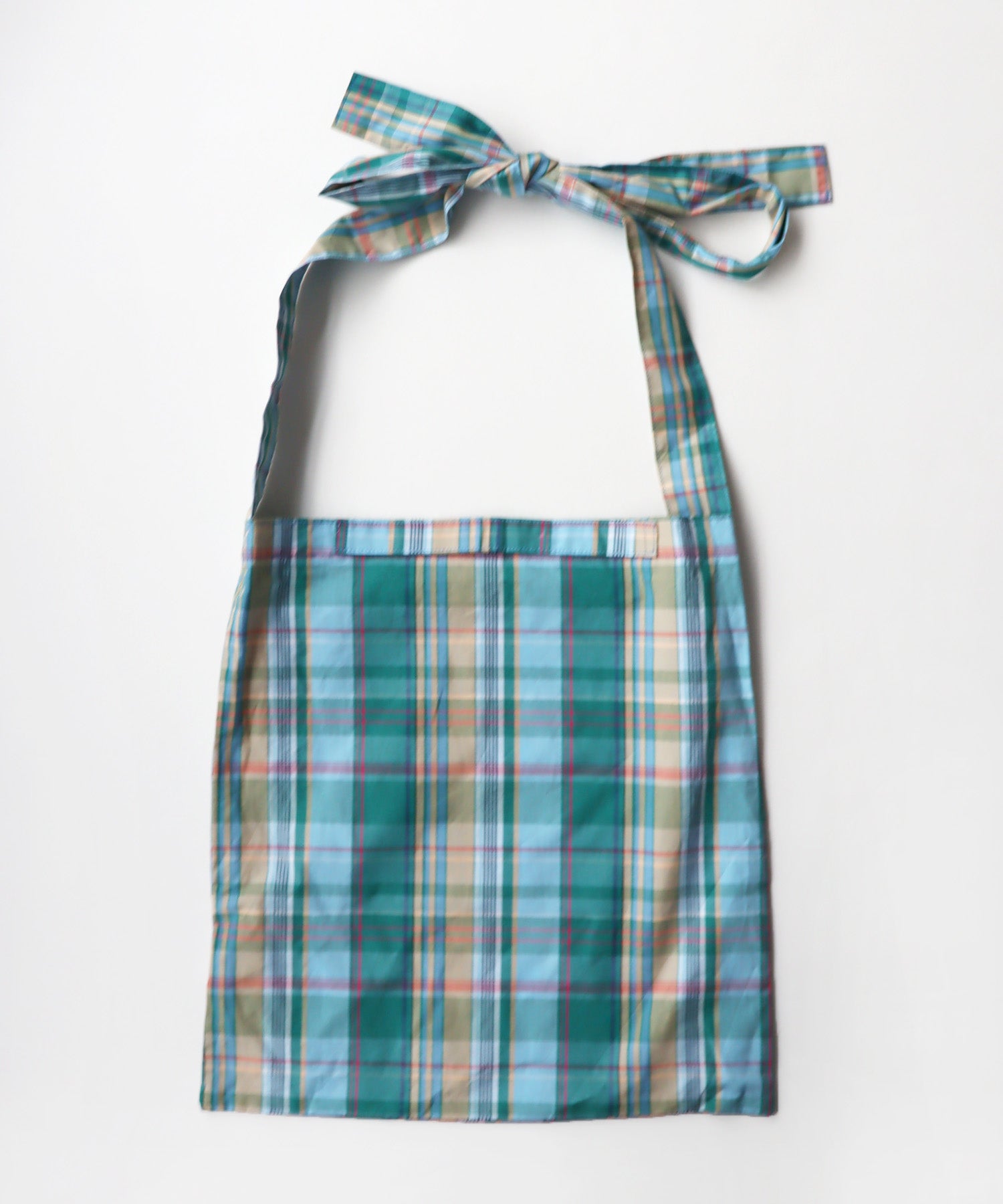 インドチェック ショルダーバッグ