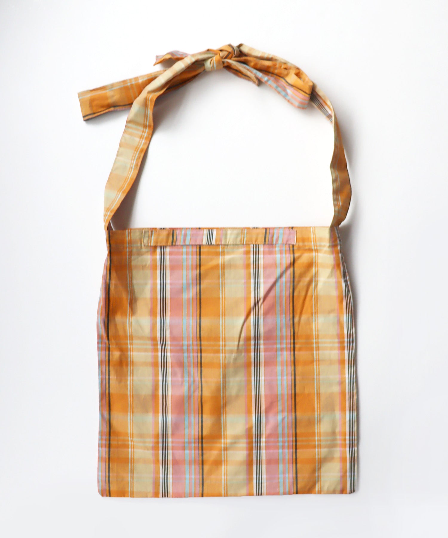 インドチェック ショルダーバッグ